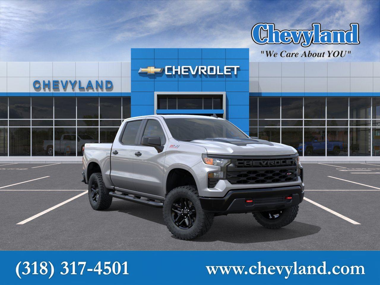 Sterling Gray Metallic 2026 Chevrolet Silverado 1500 Pickup Truck Four-Wheel Drive Automatic