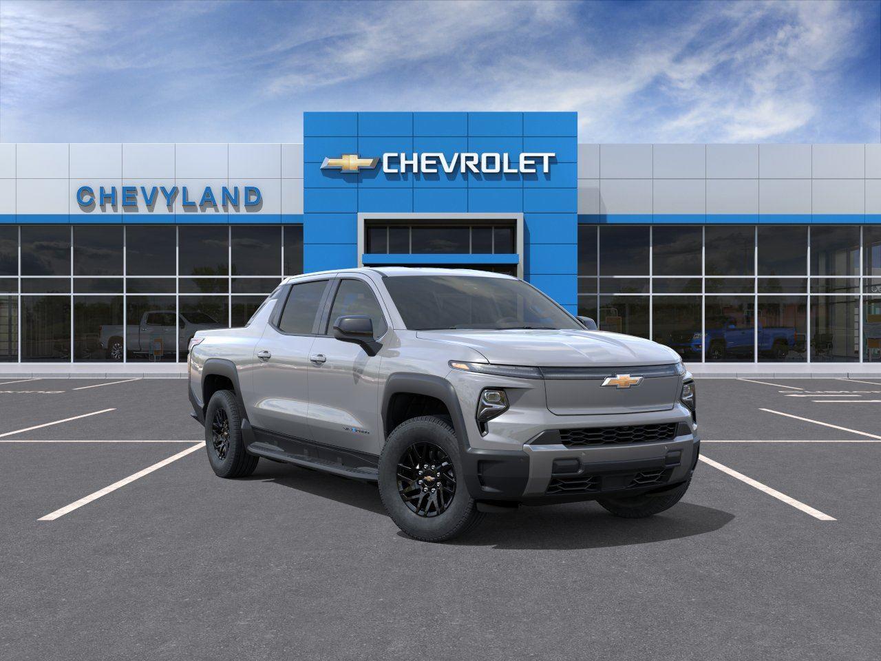 Slate Gray Metallic 2026 Chevrolet Silverado EV Pickup Truck All-Wheel Drive Automatic