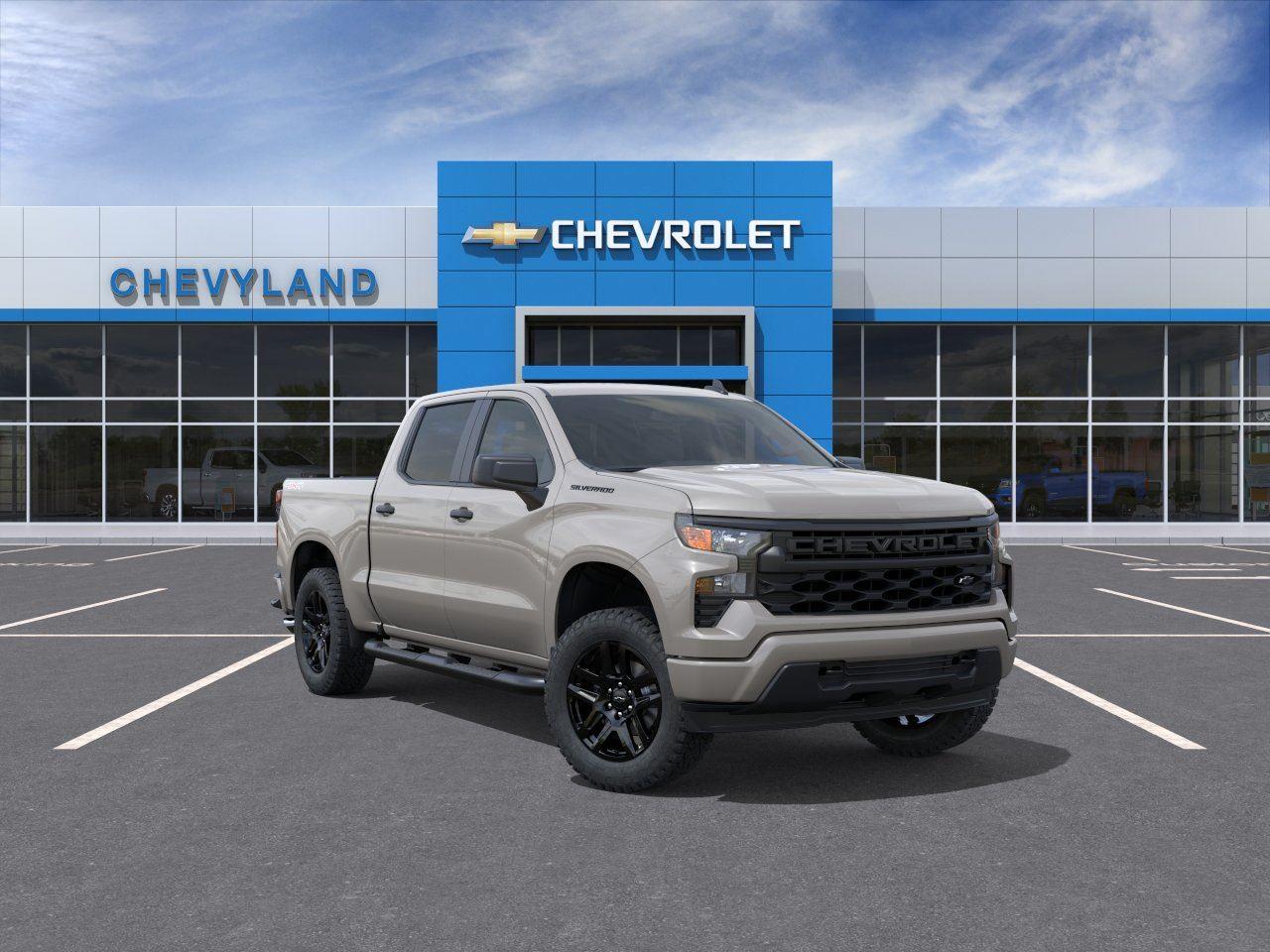 White Sands 2026 Chevrolet Silverado 1500 Pickup Truck Four-Wheel Drive 8-Speed Automatic