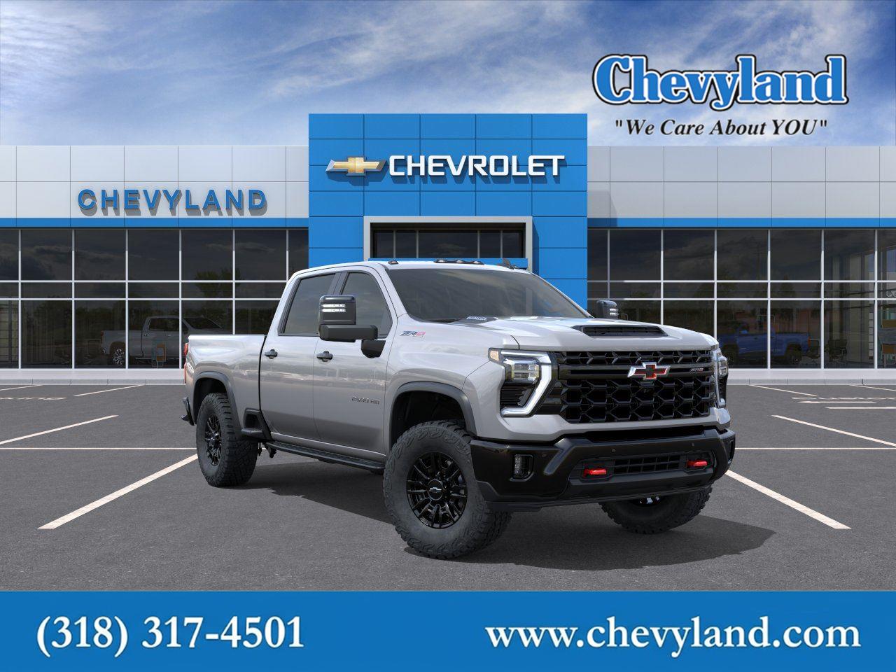 Sterling Gray Metallic 2026 Chevrolet Silverado 2500HD Pickup Truck Four-Wheel Drive Automatic