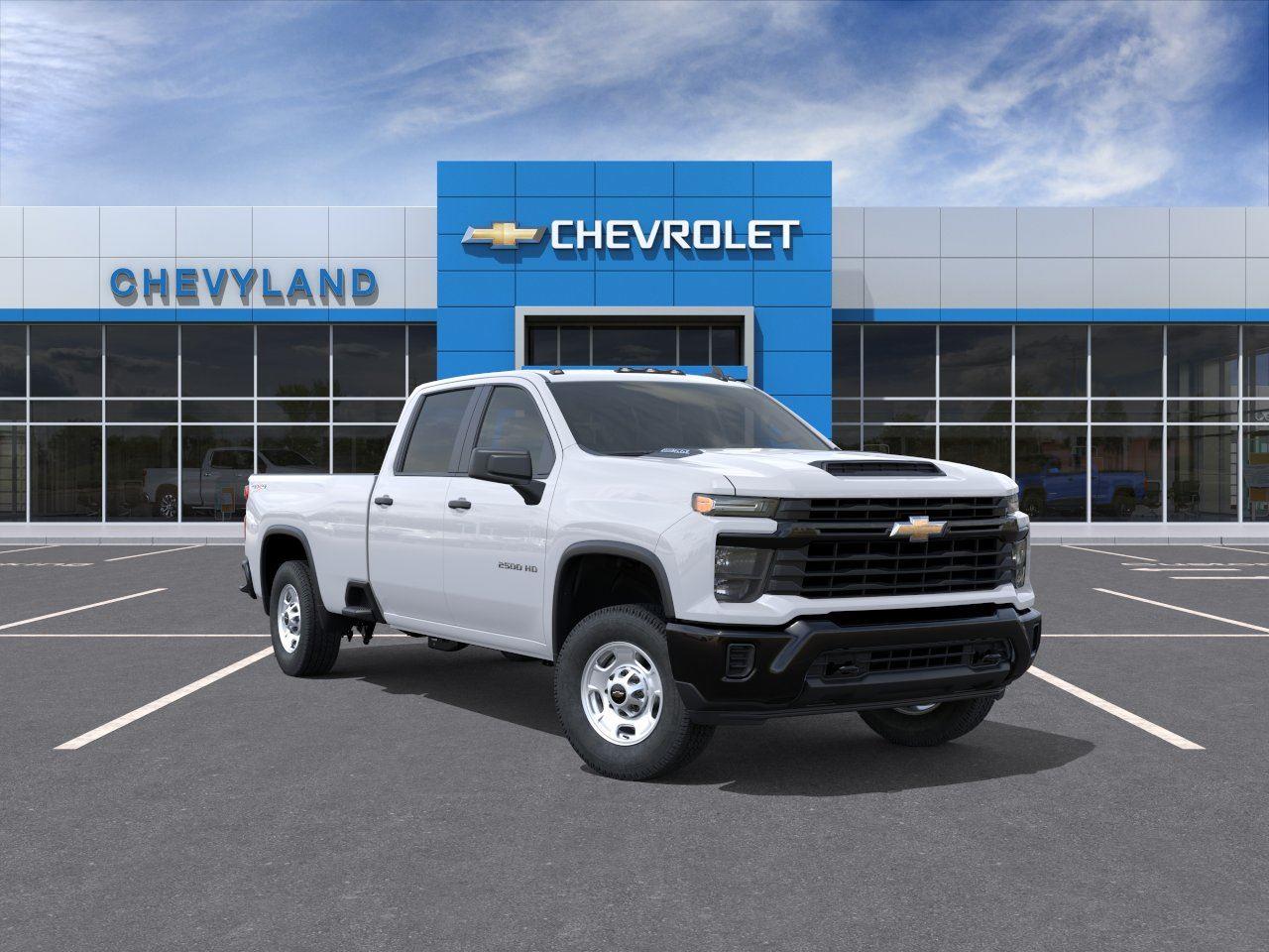 Summit White 2026 Chevrolet Silverado 2500HD Pickup Truck Four-Wheel Drive Automatic