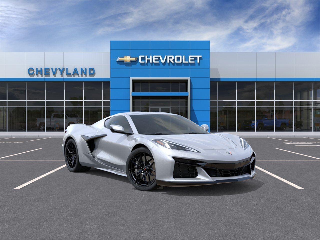Blade Silver Metallic 2026 Chevrolet Corvette Coupe Rear-Wheel Drive 8-Speed Dual Clutch