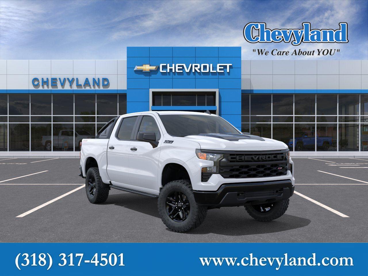 Summit White 2026 Chevrolet Silverado 1500 Pickup Truck Four-Wheel Drive Automatic