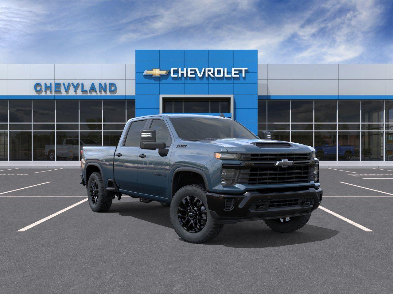 Lakeshore Blue Metallic 2026 Chevrolet Silverado 2500HD Pickup Truck Four-Wheel Drive Automatic