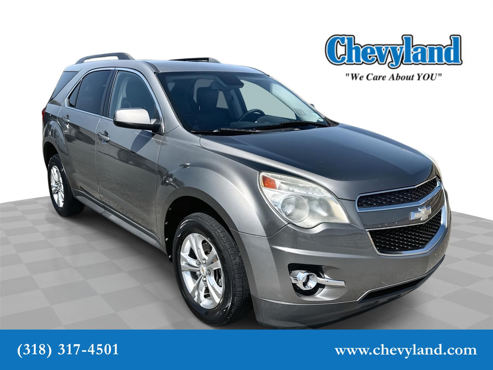 Graystone Metallic 2012 Chevrolet Equinox SUV / Crossover Front-Wheel Drive 6-Speed Automatic Overdrive