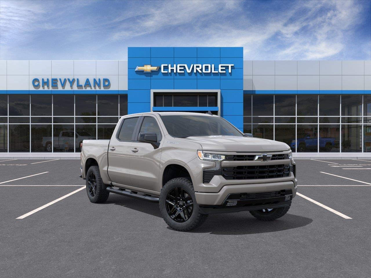 White Sands 2026 Chevrolet Silverado 1500 Pickup Truck Four-Wheel Drive 8-Speed Automatic