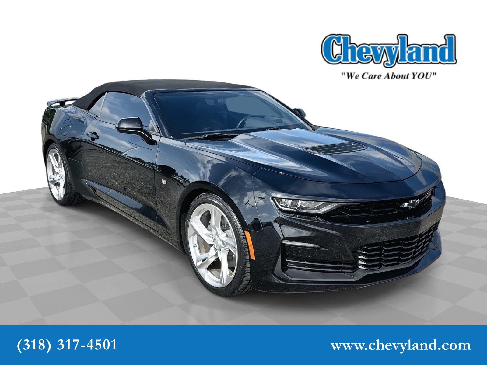 Black 2020 Chevrolet Camaro Convertible Rear-Wheel Drive Automatic