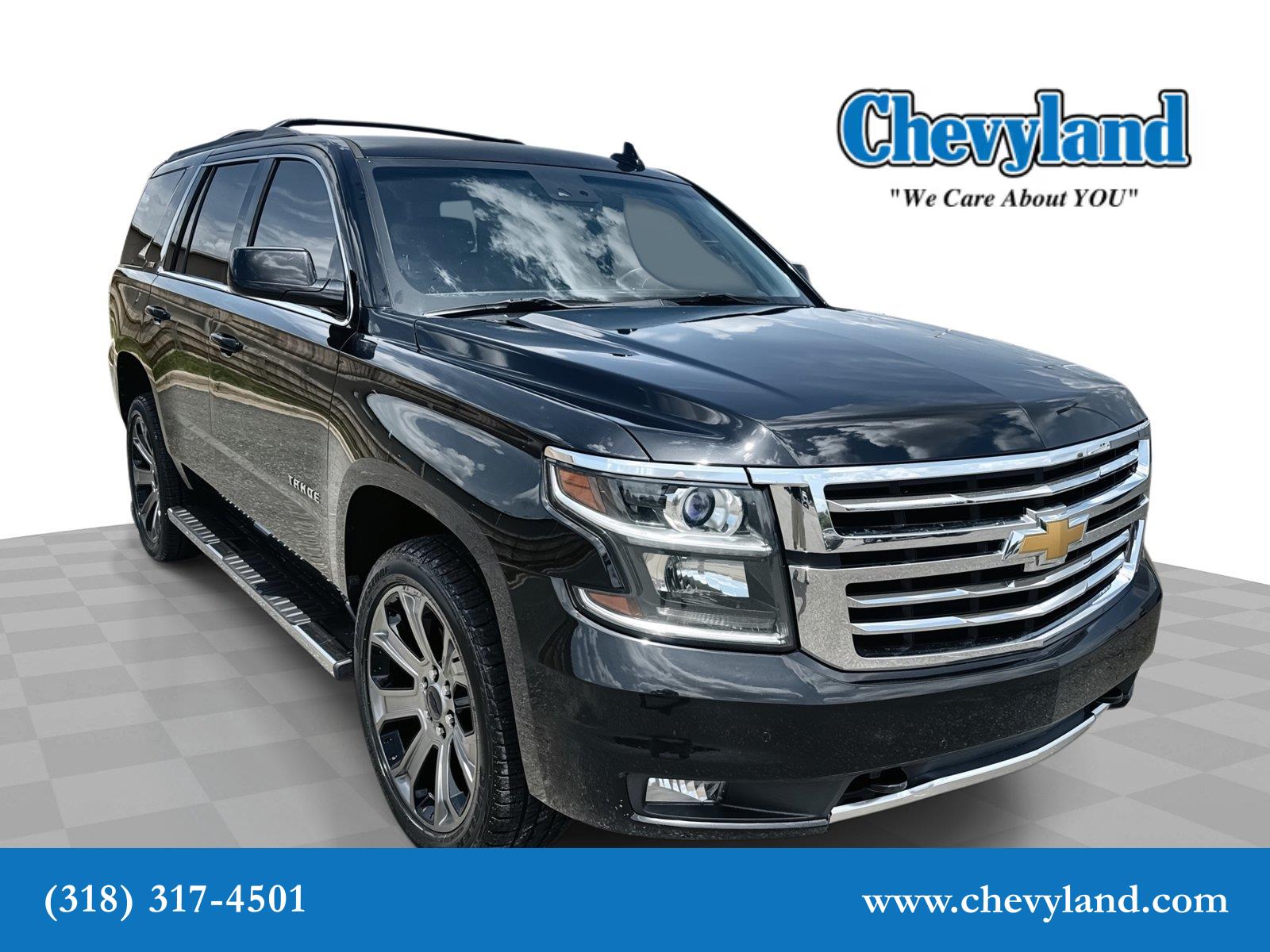 Black 2016 Chevrolet Tahoe SUV / Crossover Four-Wheel Drive 6-Speed Automatic