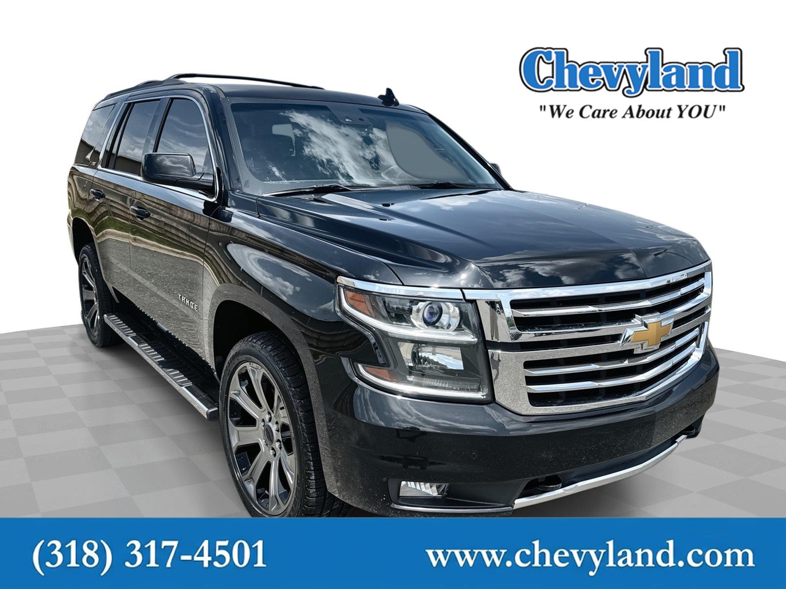 Black 2016 Chevrolet Tahoe SUV / Crossover Four-Wheel Drive 6-Speed Automatic