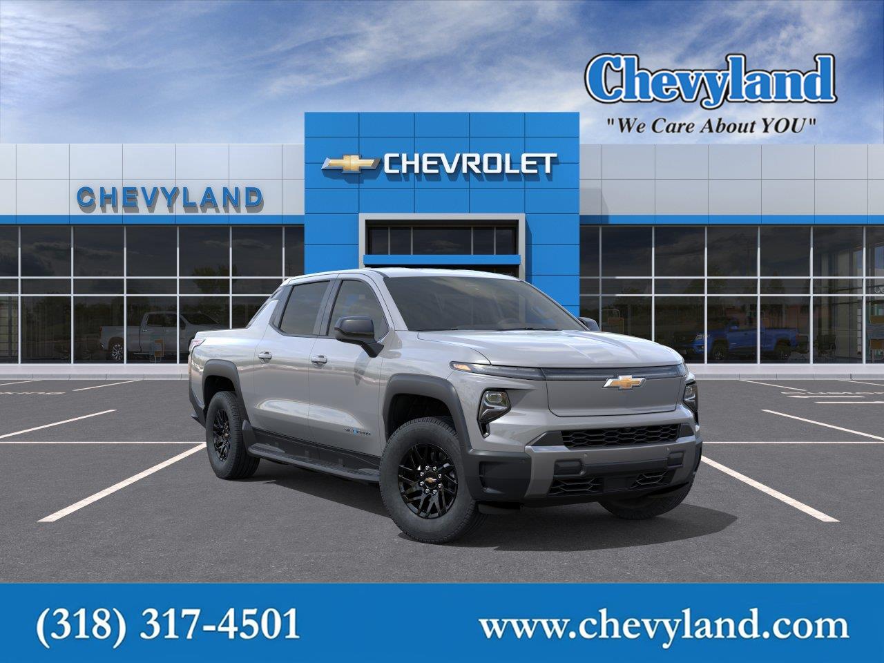 Slate Gray Metallic 2026 Chevrolet Silverado EV Pickup Truck All-Wheel Drive Automatic