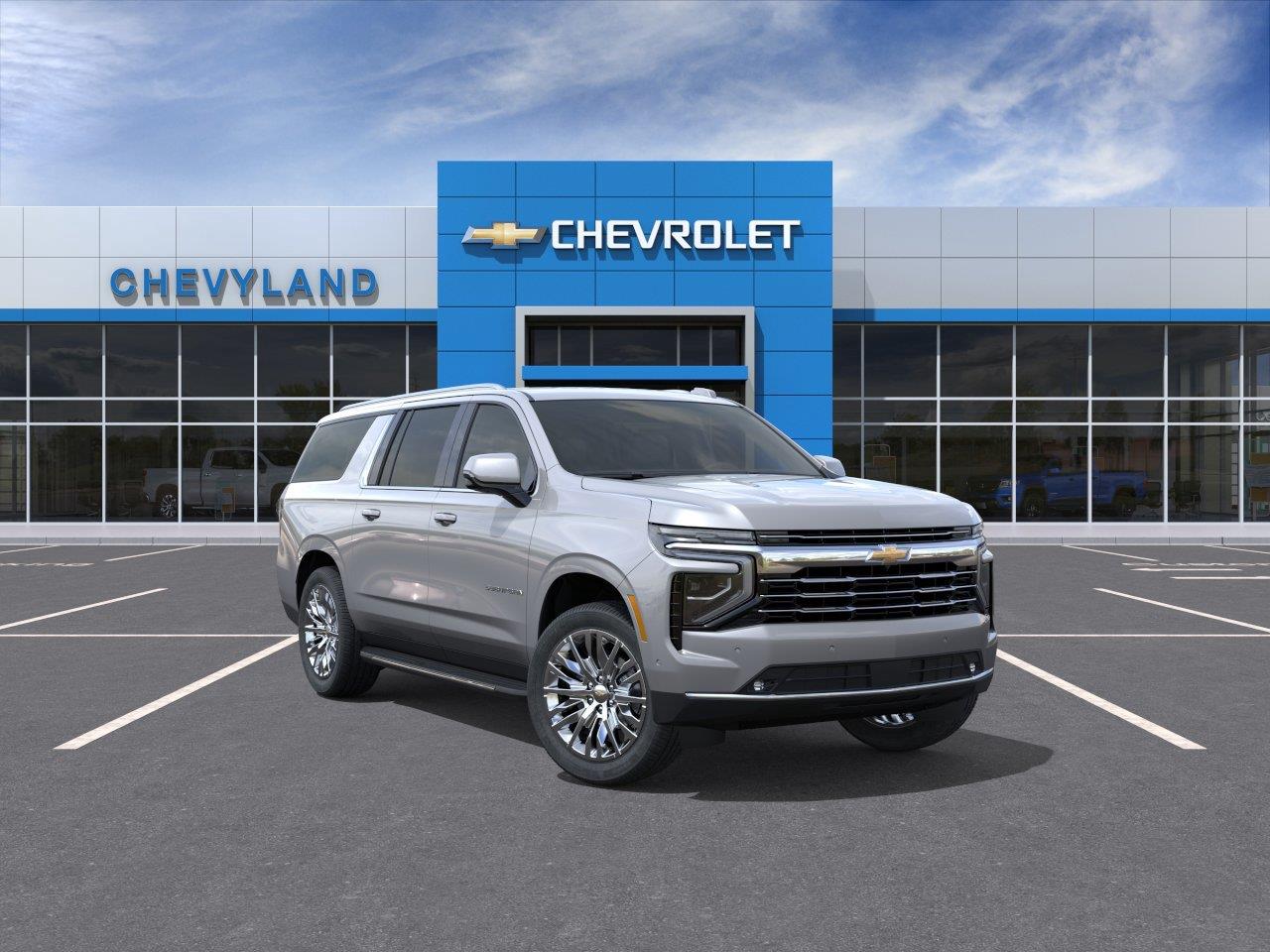 Sterling Gray Metallic 2026 Chevrolet Suburban SUV / Crossover Four-Wheel Drive Automatic