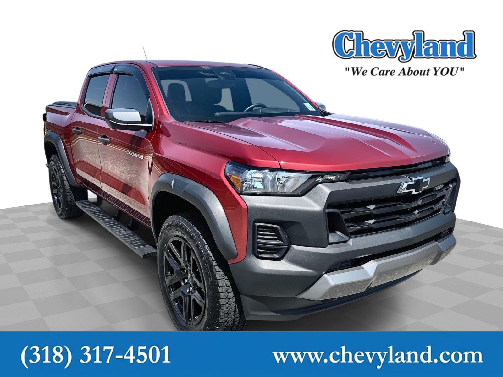 Radiant Red Tintcoat 2026 Chevrolet Colorado Pickup Truck Four-Wheel Drive 8-Speed Automatic
