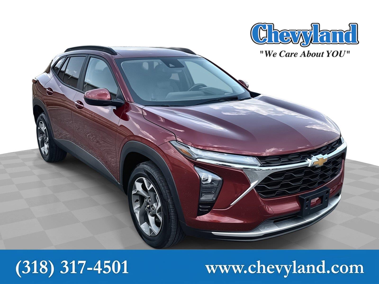 Red (Crimson Metallic) 2025 Chevrolet Trax SUV / Crossover Front-Wheel Drive 6-Speed Automatic