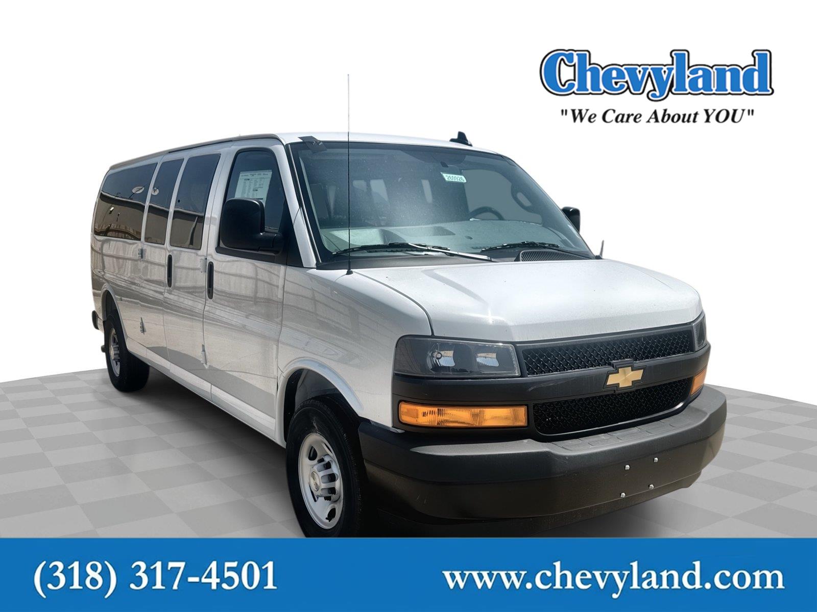 Summit White 2026 Chevrolet Express Van Rear-Wheel Drive 8-Speed Automatic