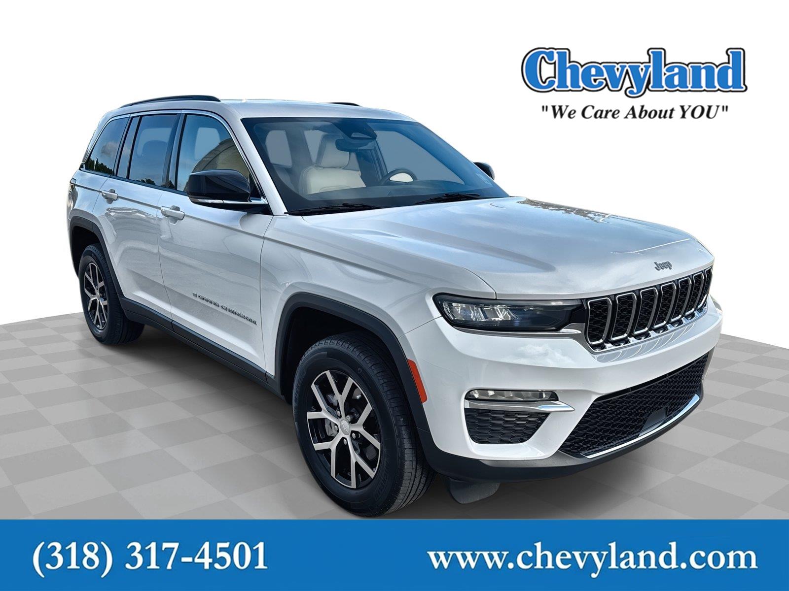 Bright White Clearcoat 2024 Jeep Grand Cherokee SUV / Crossover Four-Wheel Drive 8-Speed Automatic