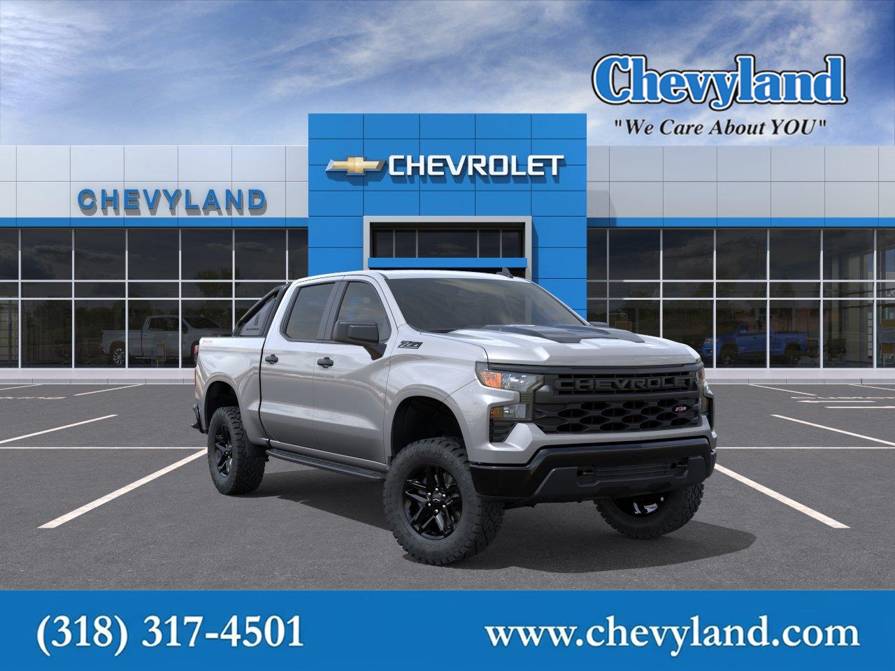 Sterling Gray Metallic 2026 Chevrolet Silverado 1500 Pickup Truck Four-Wheel Drive Automatic