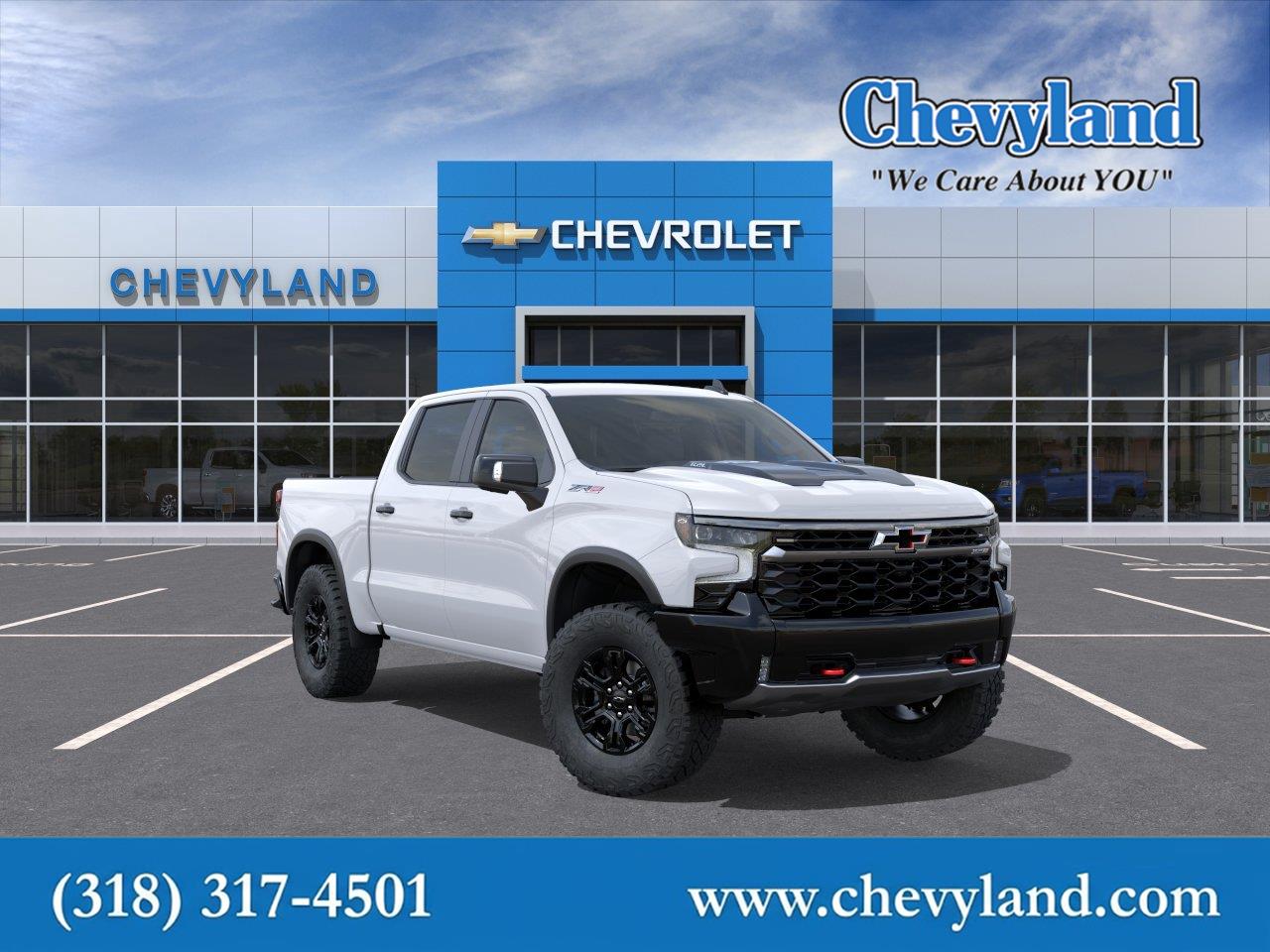 Summit White 2026 Chevrolet Silverado 1500 Pickup Truck Four-Wheel Drive Automatic