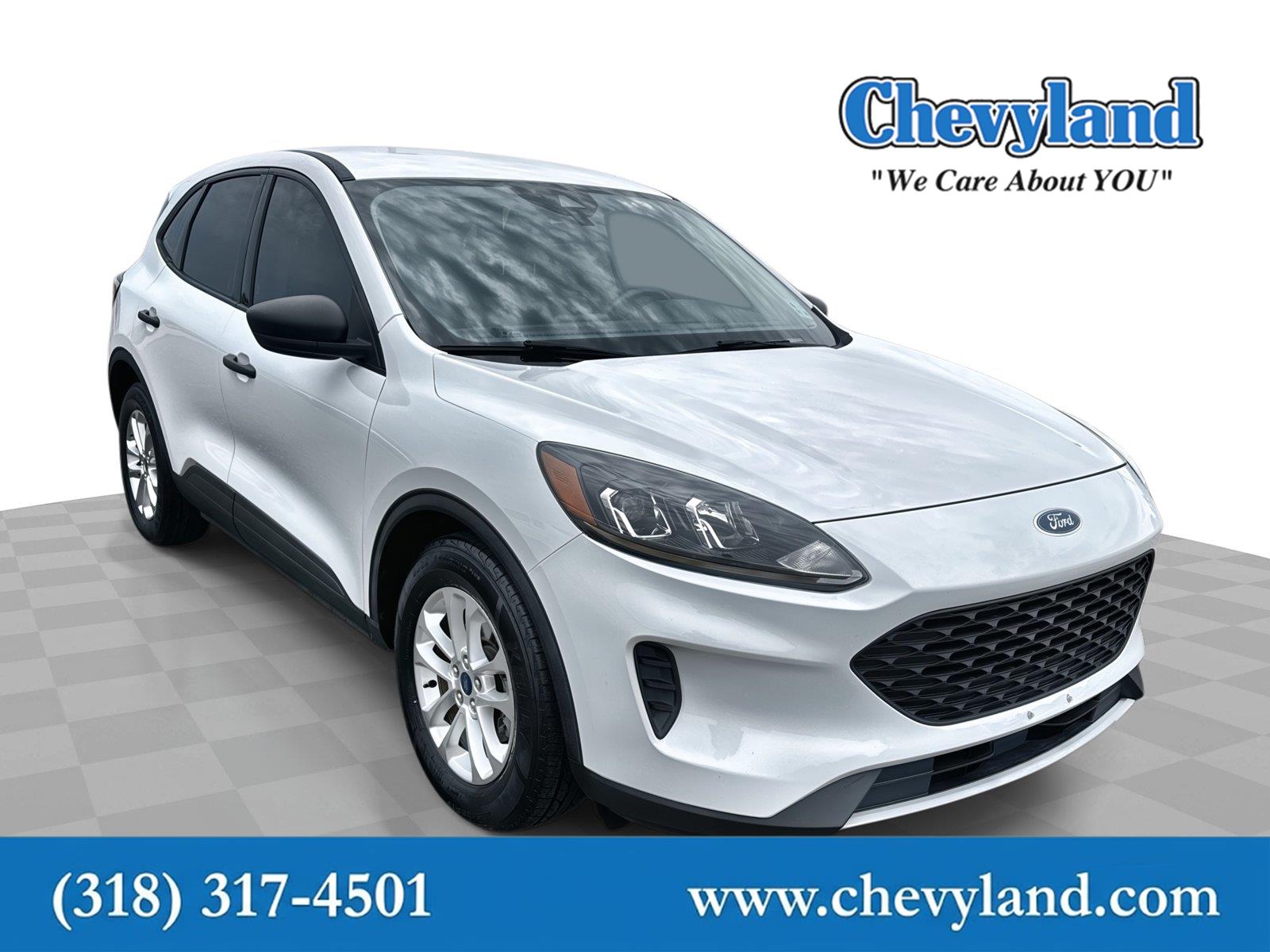Oxford White 2020 Ford Escape SUV / Crossover Front-Wheel Drive 8-Speed Automatic