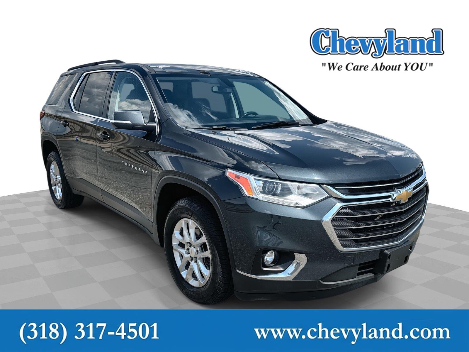 Gray (Graphite Metallic) 2021 Chevrolet Traverse SUV / Crossover Front-Wheel Drive 9-Speed Automatic