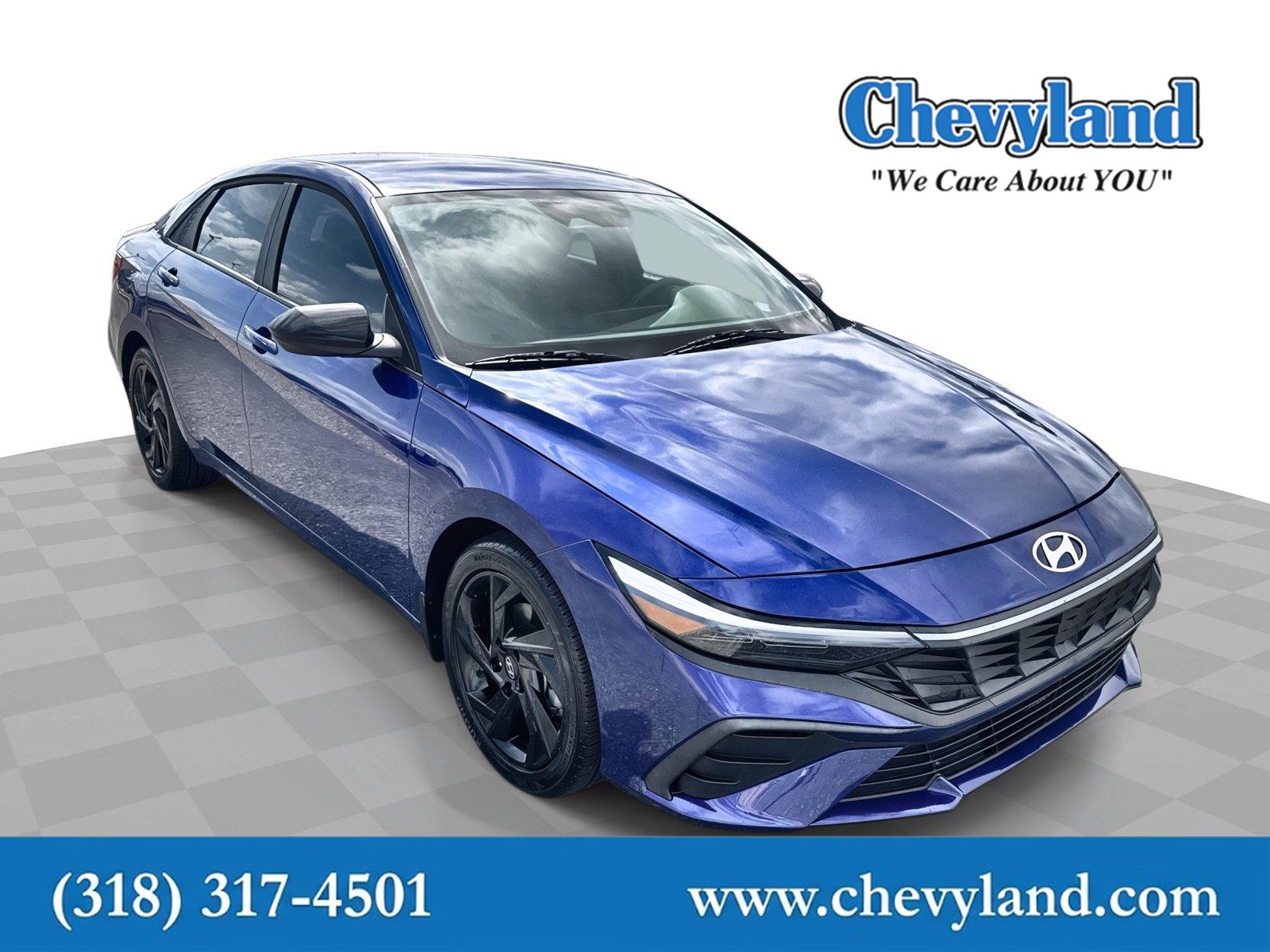 Blue 2026 Hyundai Elantra Sedan Front-Wheel Drive