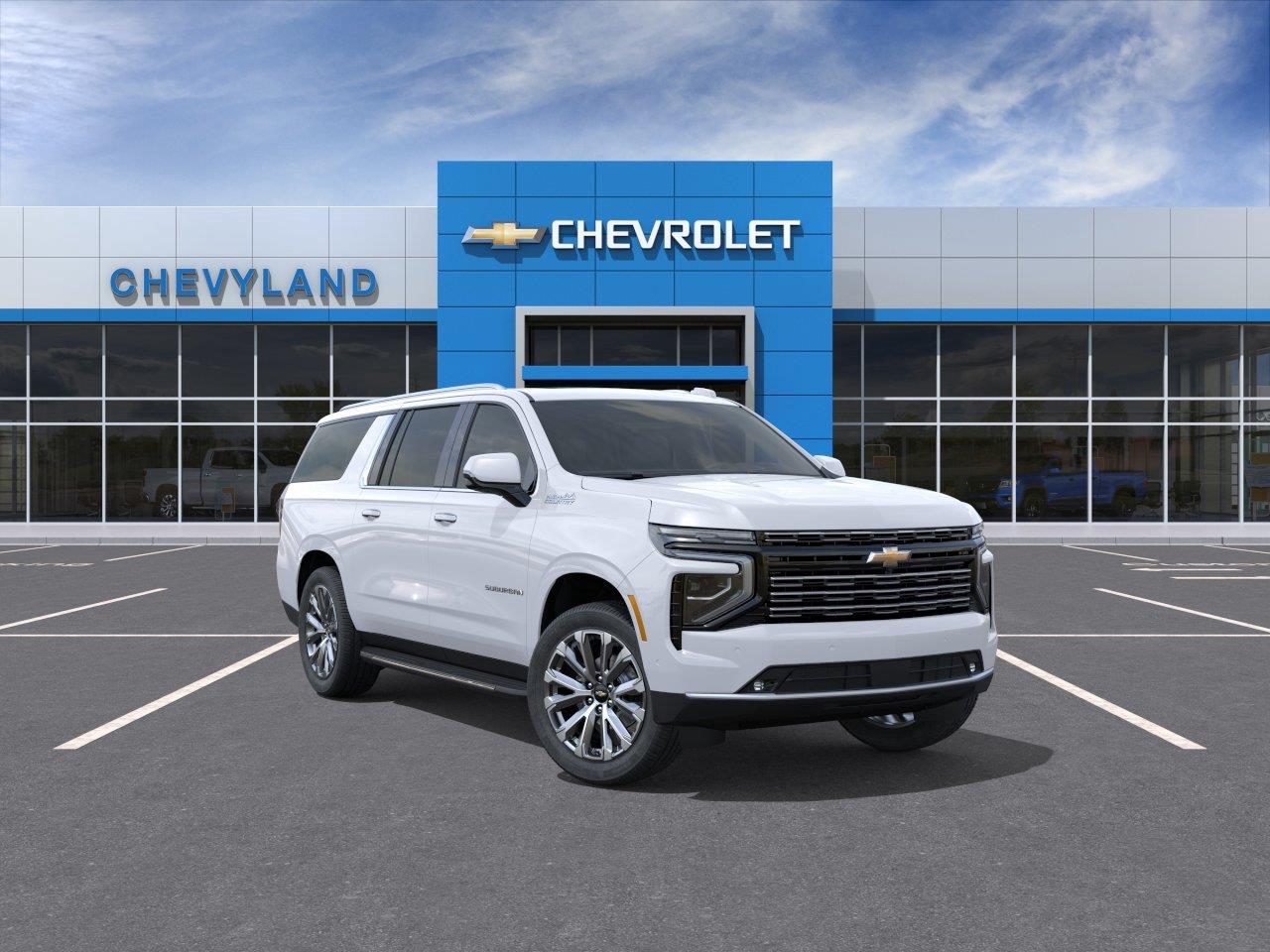 Polar White Tricoat 2026 Chevrolet Suburban SUV / Crossover Four-Wheel Drive Automatic