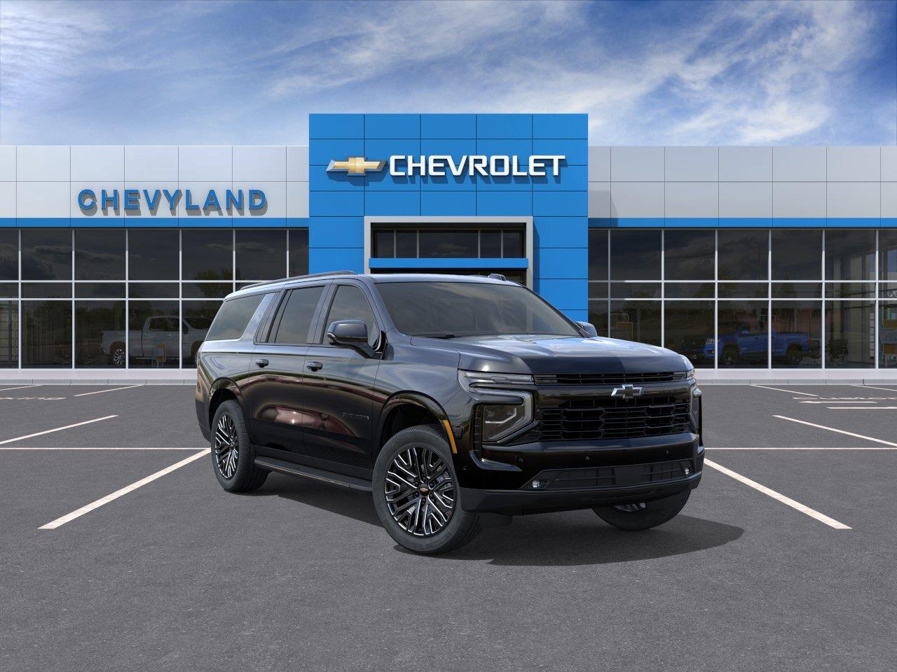 Black 2026 Chevrolet Suburban SUV / Crossover Four-Wheel Drive Automatic