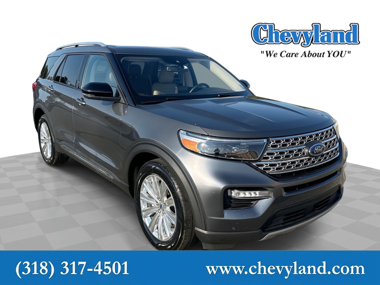 Carbonized Gray Metallic 2023 Ford Explorer SUV / Crossover Rear-Wheel Drive Automatic