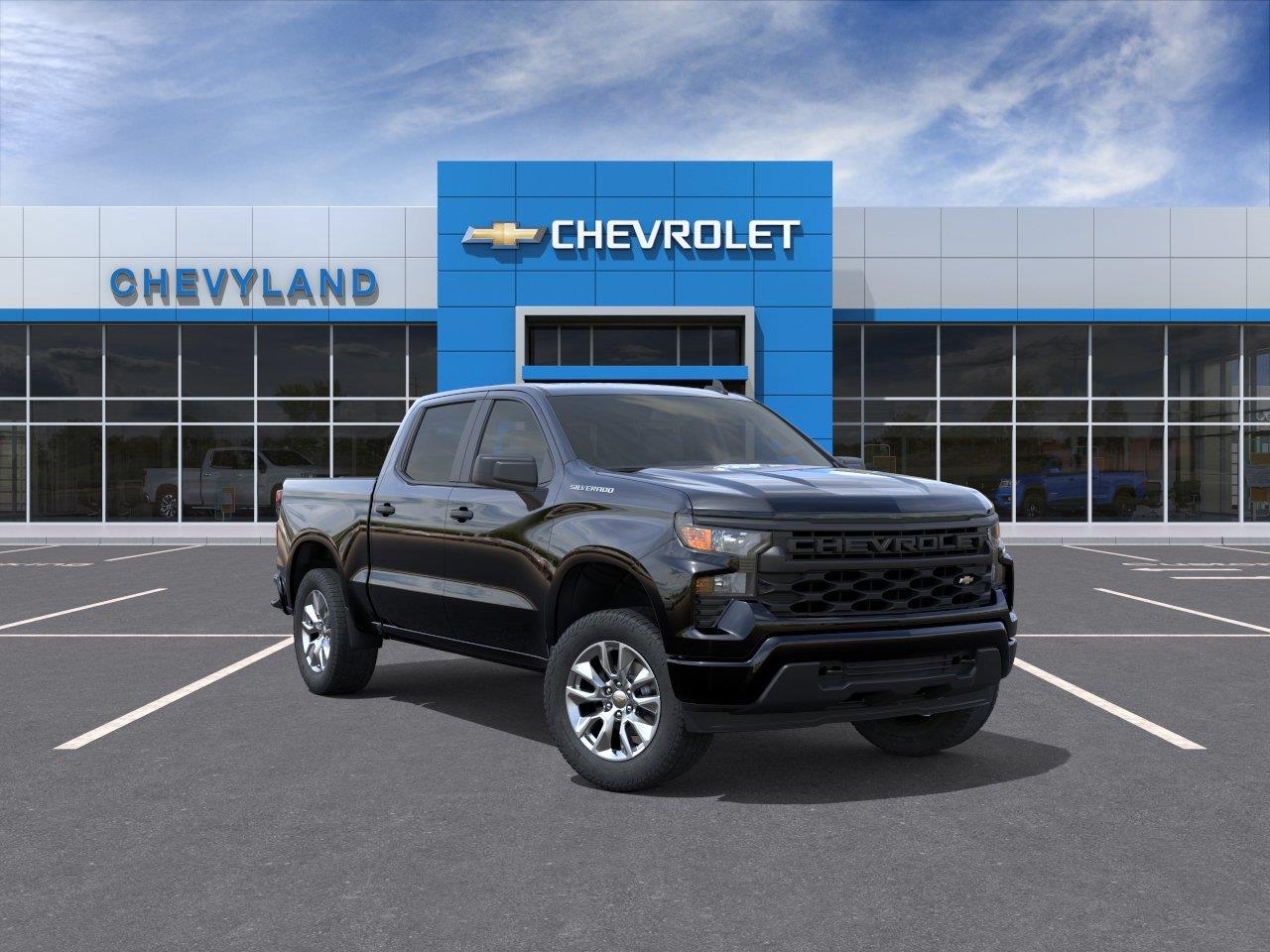 Black 2026 Chevrolet Silverado 1500 Pickup Truck 4X2 8-Speed Automatic