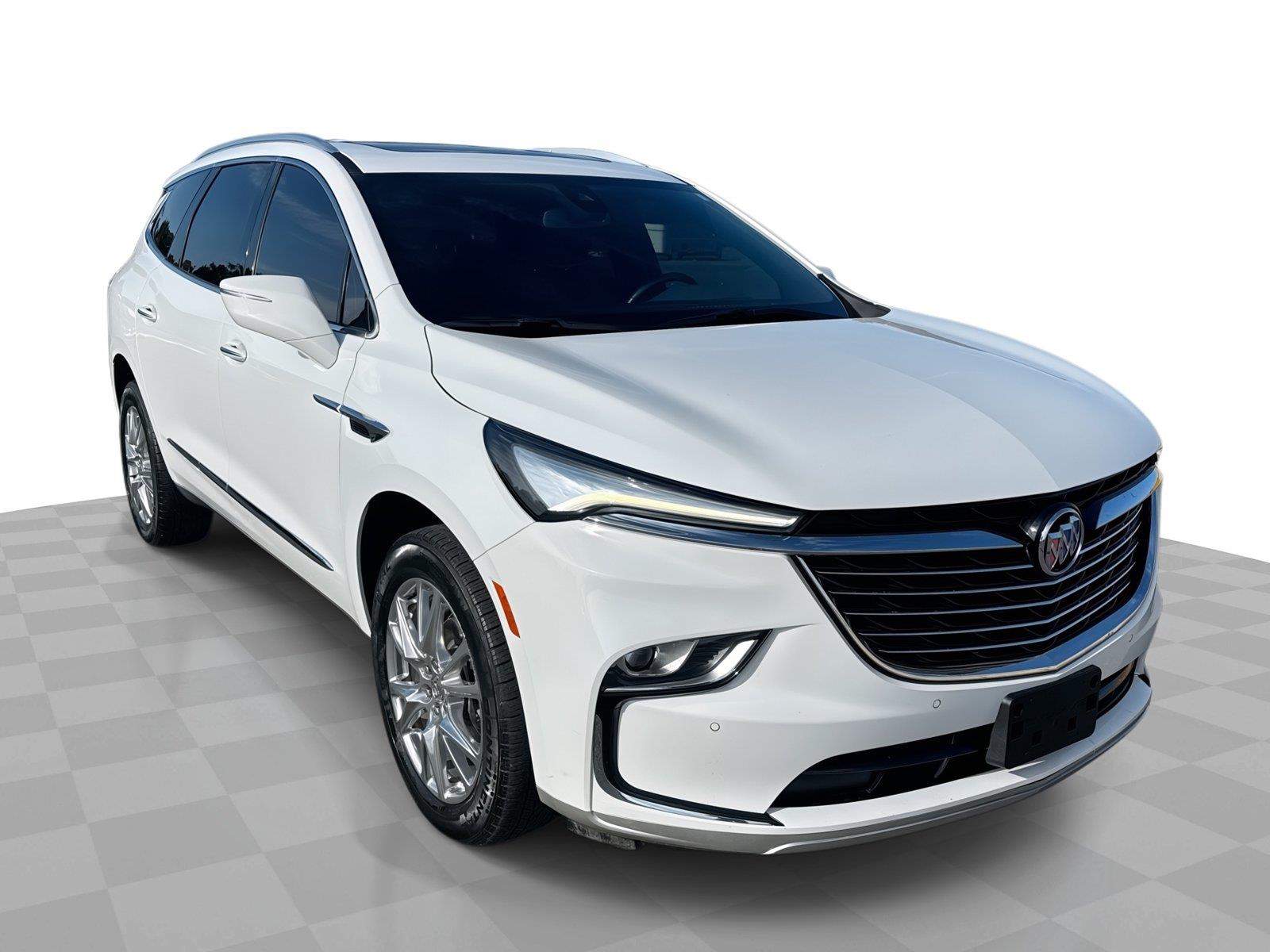 Summit White 2023 Buick Enclave SUV / Crossover Front-Wheel Drive 9-Speed Automatic