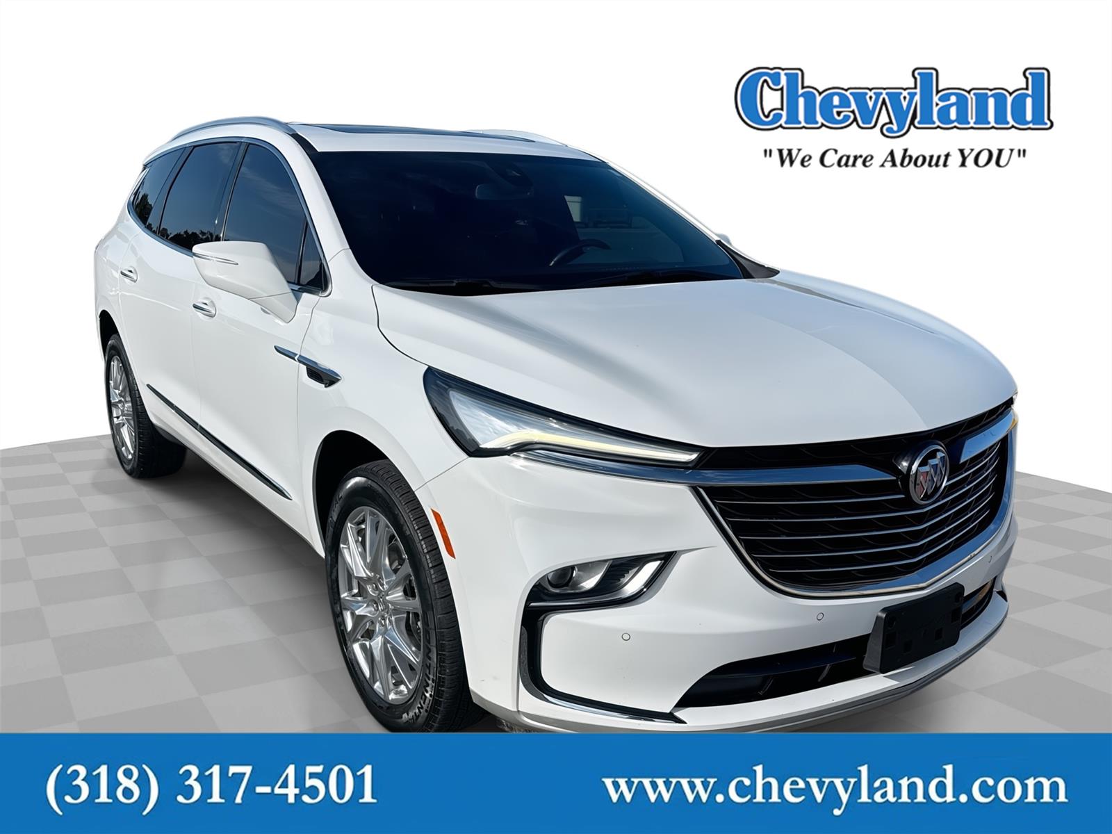 Summit White 2023 Buick Enclave SUV / Crossover Front-Wheel Drive 9-Speed Automatic