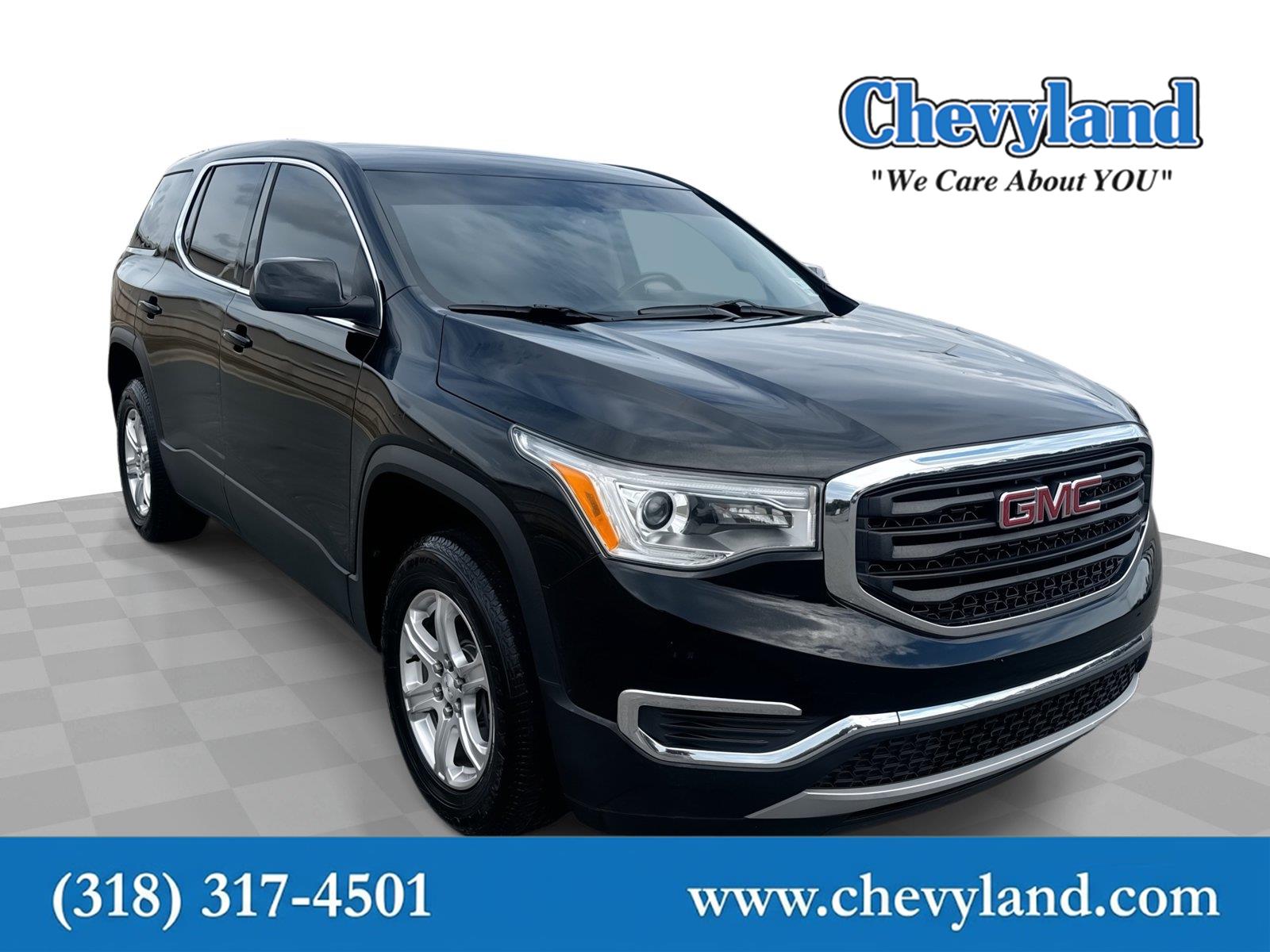 Black (Ebony Twilight Metallic) 2019 GMC Acadia SUV / Crossover Four-Wheel Drive 6-Speed Automatic