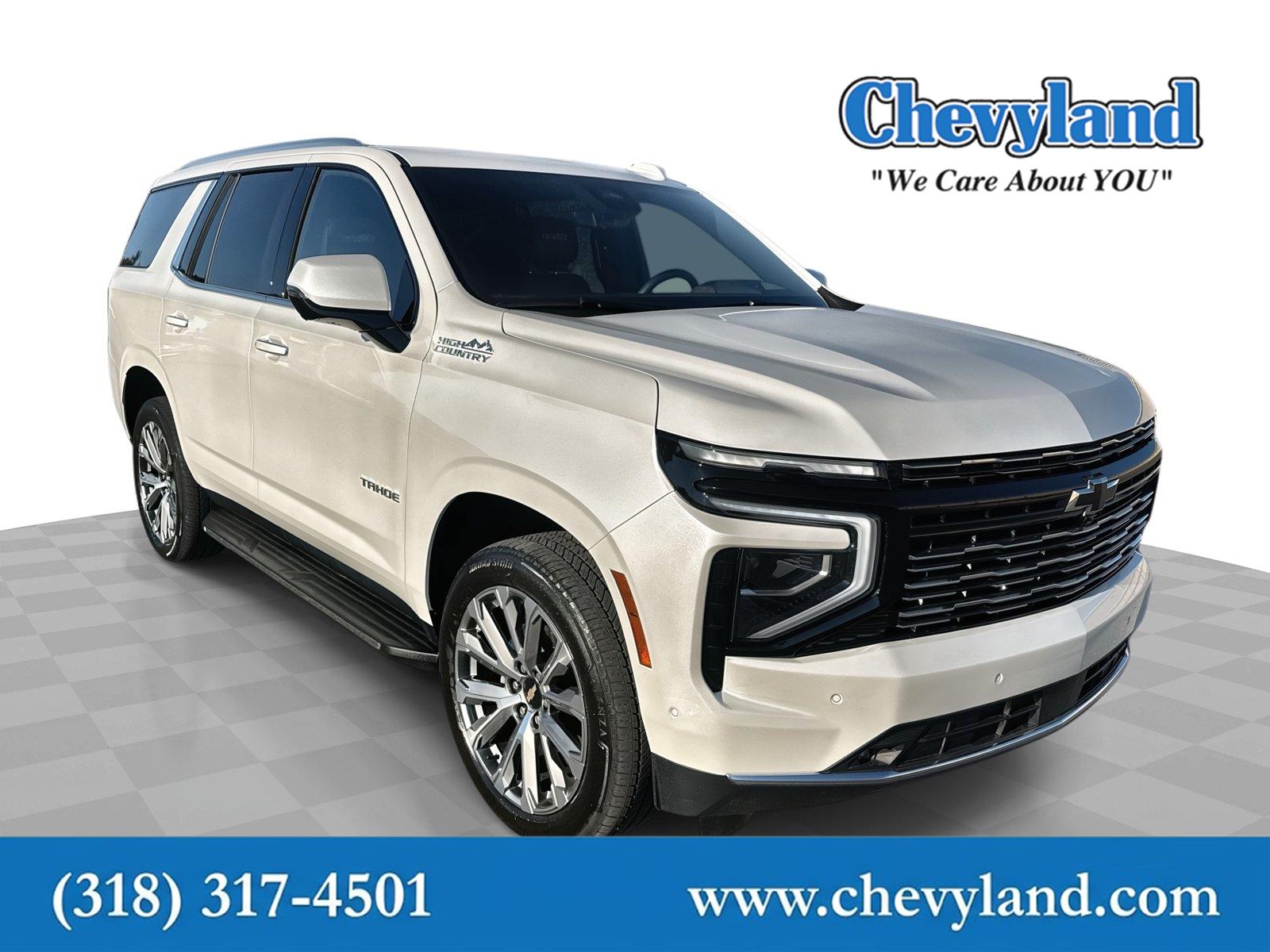 White (Iridescent Pearl Tricoat) 2025 Chevrolet Tahoe SUV / Crossover Four-Wheel Drive Automatic