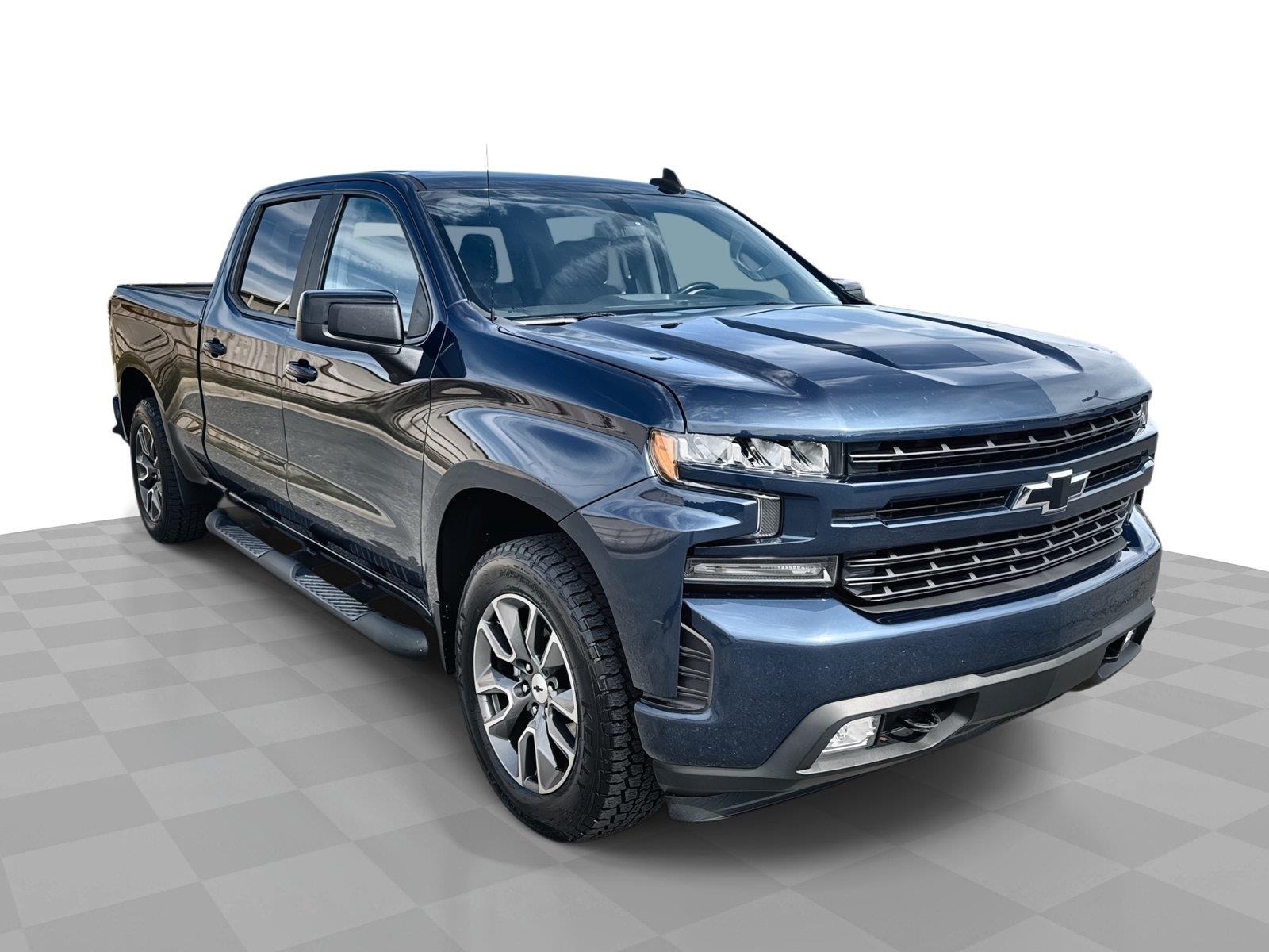 Northsky Blue Metallic 2020 Chevrolet Silverado 1500 Pickup Truck Four-Wheel Drive 8-Speed Automatic