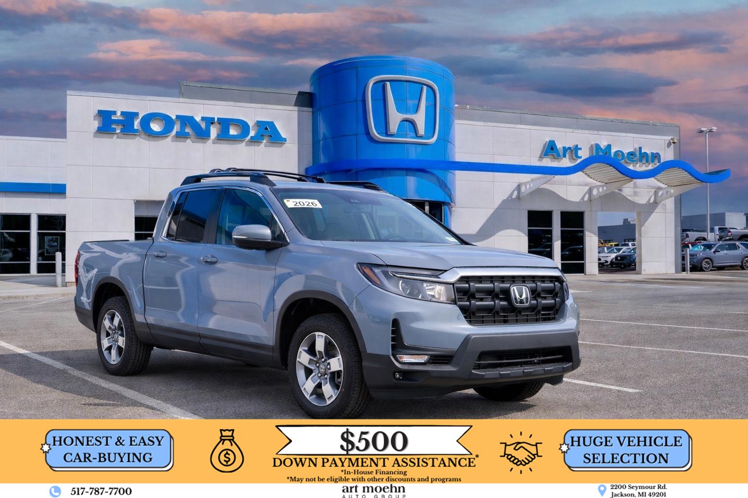 2026 Honda Ridgeline RTL AWD