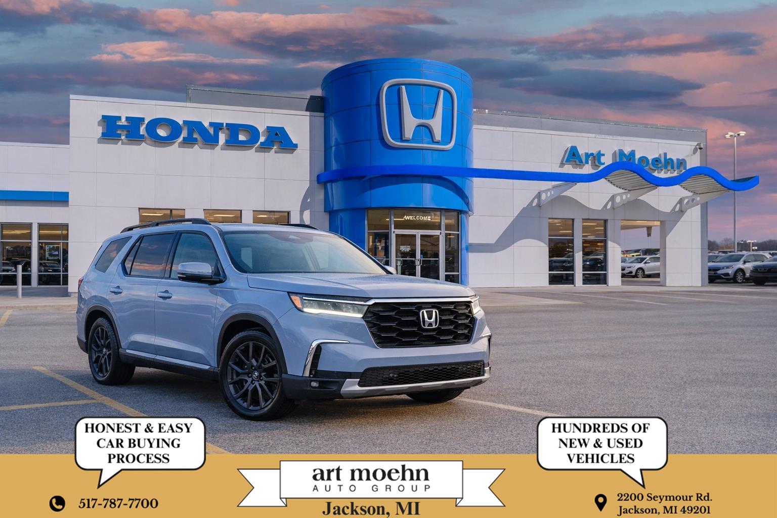 Sonic Gray Pearl 2025 Honda Pilot Touring AWD SUV / Crossover All-Wheel Drive Automatic