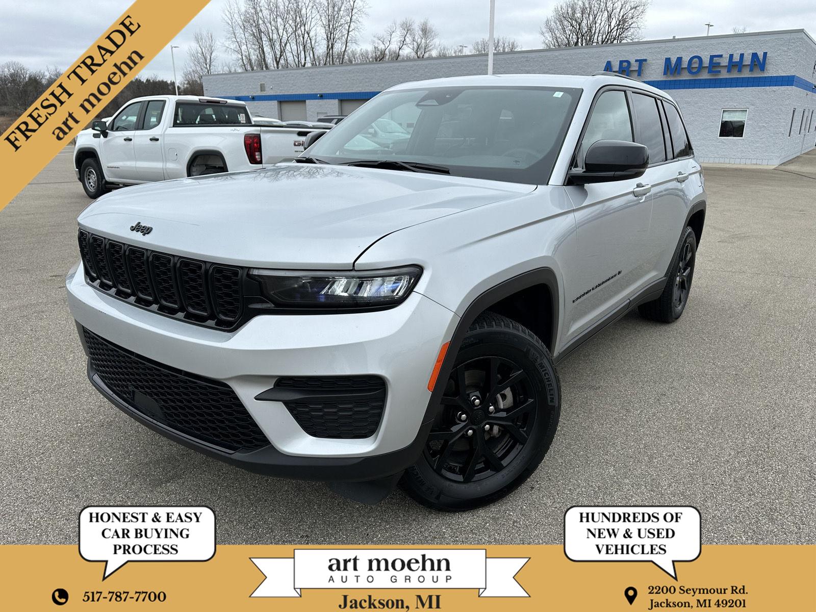 Silver Zynith 2025 Jeep Grand Cherokee Altitude 4WD SUV / Crossover Four-Wheel Drive 8-Speed Automatic