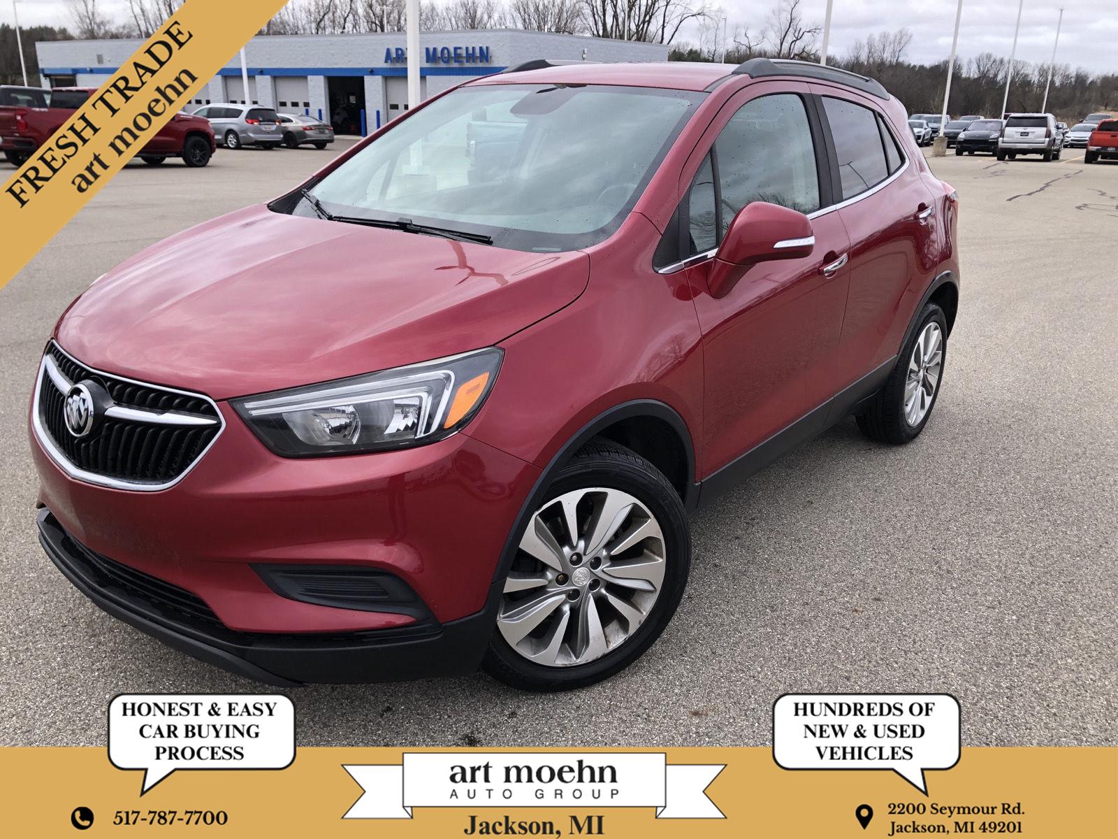 Winterberry Red Metallic 2017 Buick Encore Preferred FWD SUV / Crossover Front-Wheel Drive 6-Speed Automatic Overdrive
