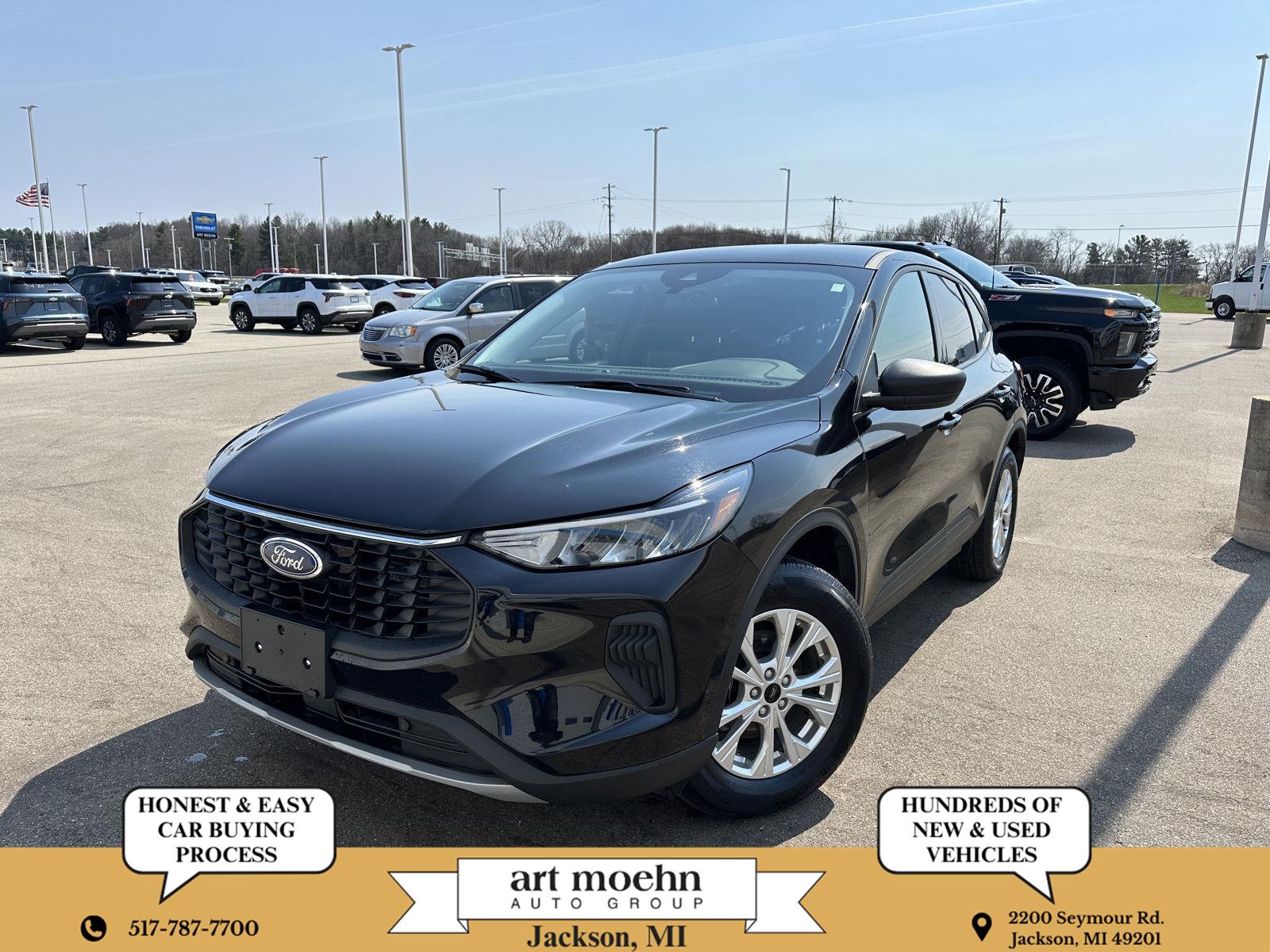 Agate Black Metallic 2025 Ford Escape Active AWD SUV / Crossover All-Wheel Drive 8-Speed Automatic