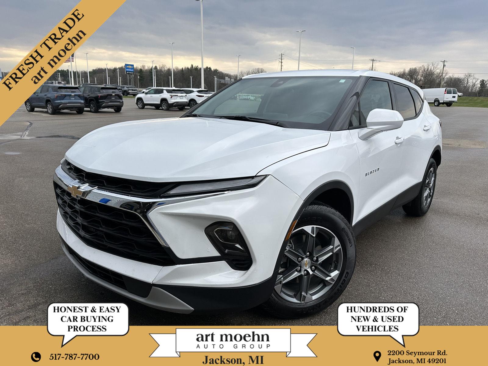 Summit White 2025 Chevrolet Blazer 2LT AWD SUV / Crossover All-Wheel Drive 9-Speed Automatic