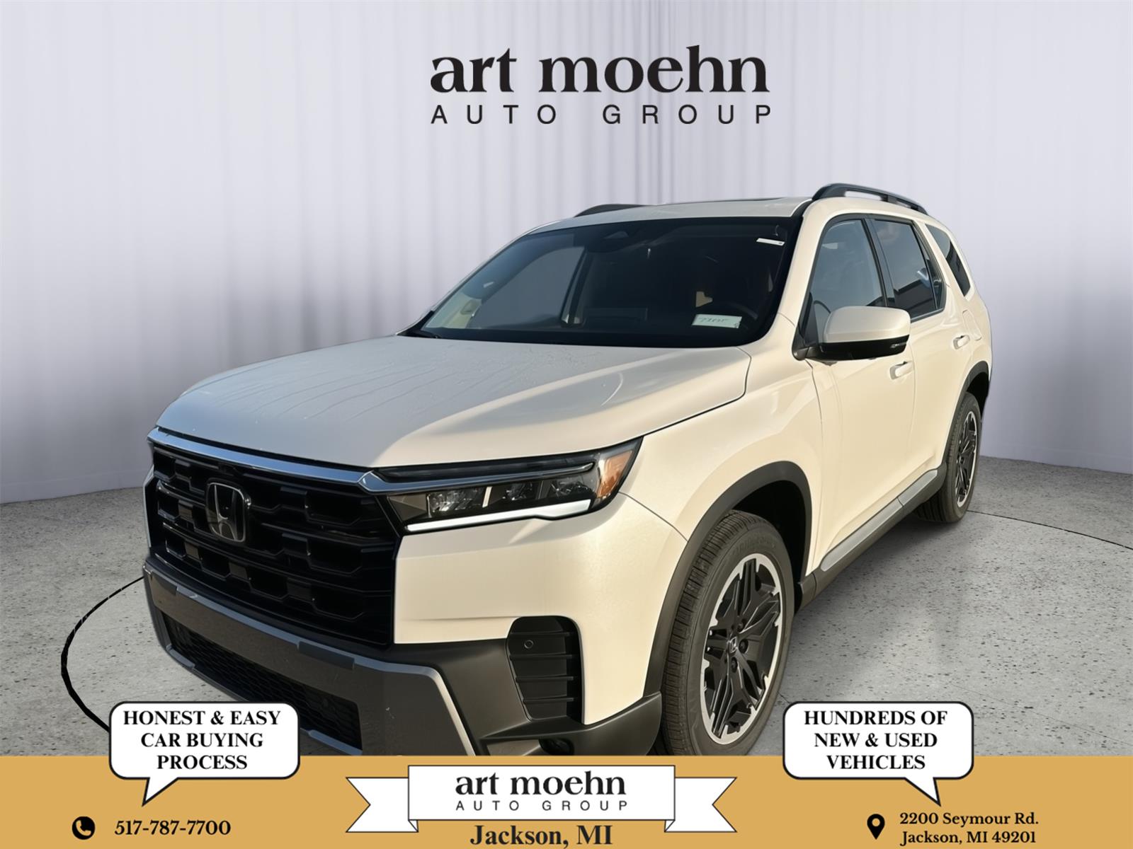 Platinum White Pearl 2026 Honda Pilot Touring AWD SUV / Crossover All-Wheel Drive Automatic