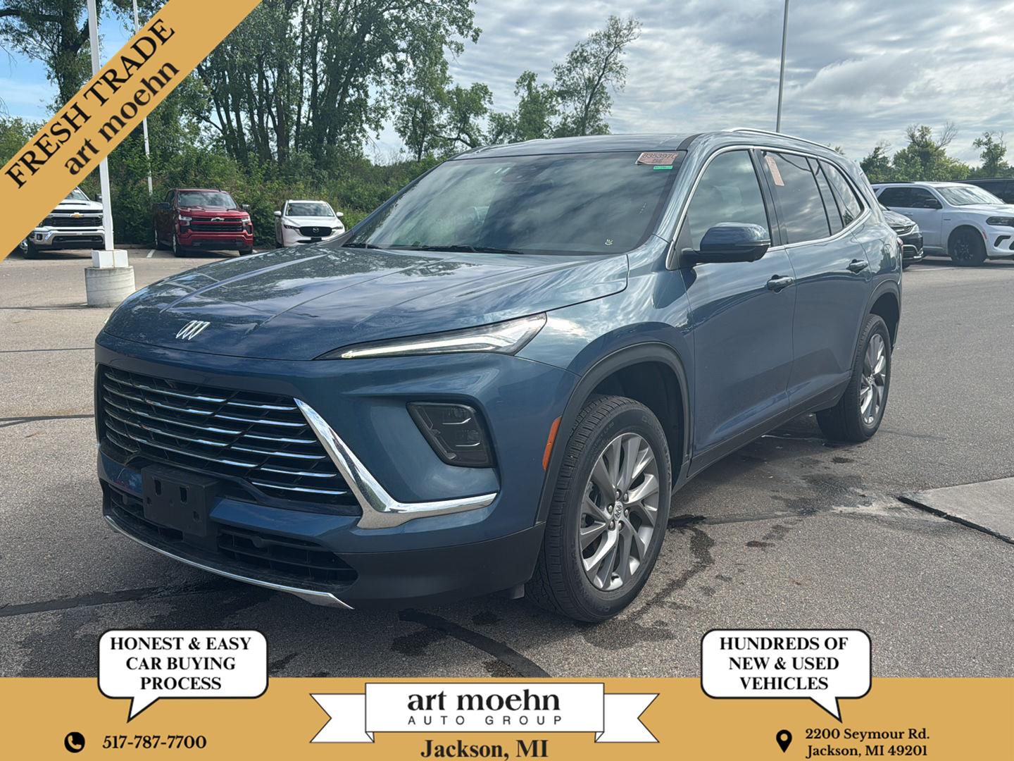Ocean Blue Metallic 2026 Buick Enclave Preferred AWD SUV / Crossover Four-Wheel Drive 8-Speed Automatic