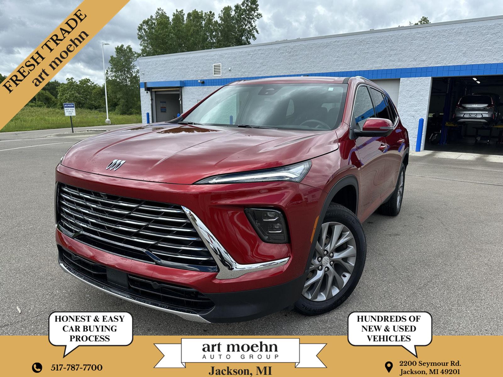 Cherry Red Tintcoat 2026 Buick Enclave SUV / Crossover Four-Wheel Drive 8-Speed Automatic