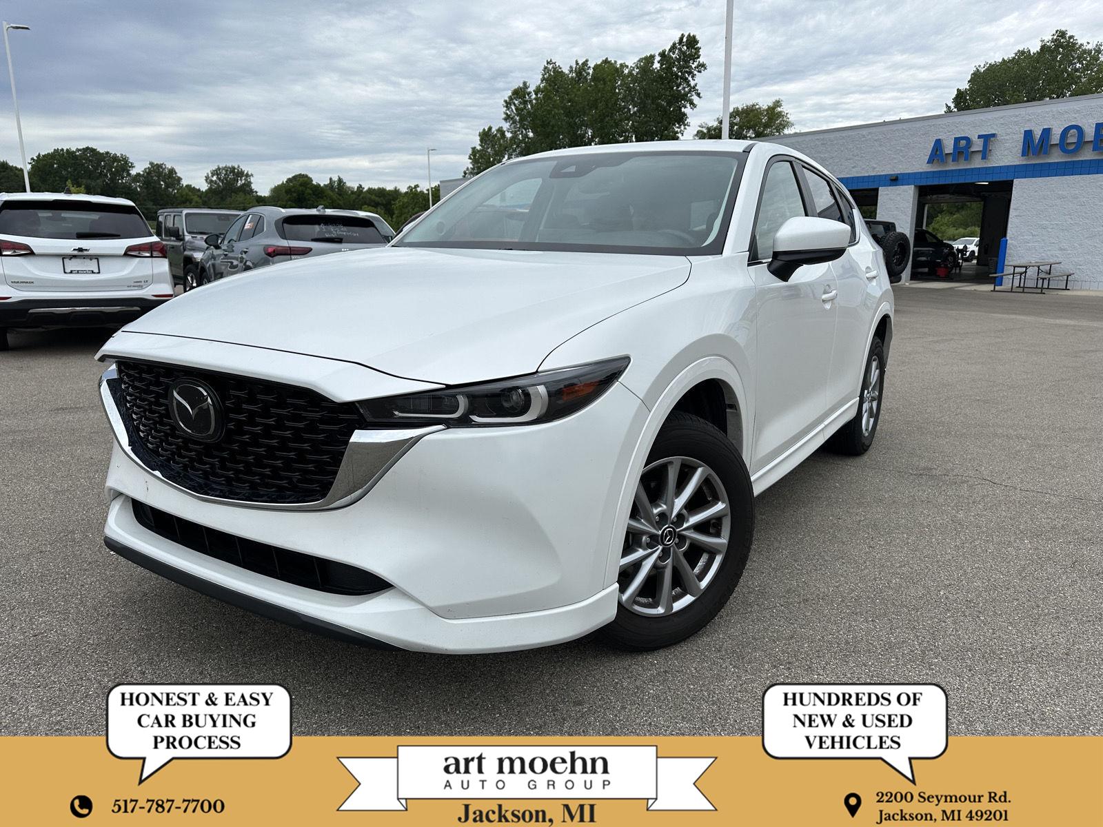 Rhodium White Metallic 2025 Mazda CX-5 SUV / Crossover All-Wheel Drive Automatic
