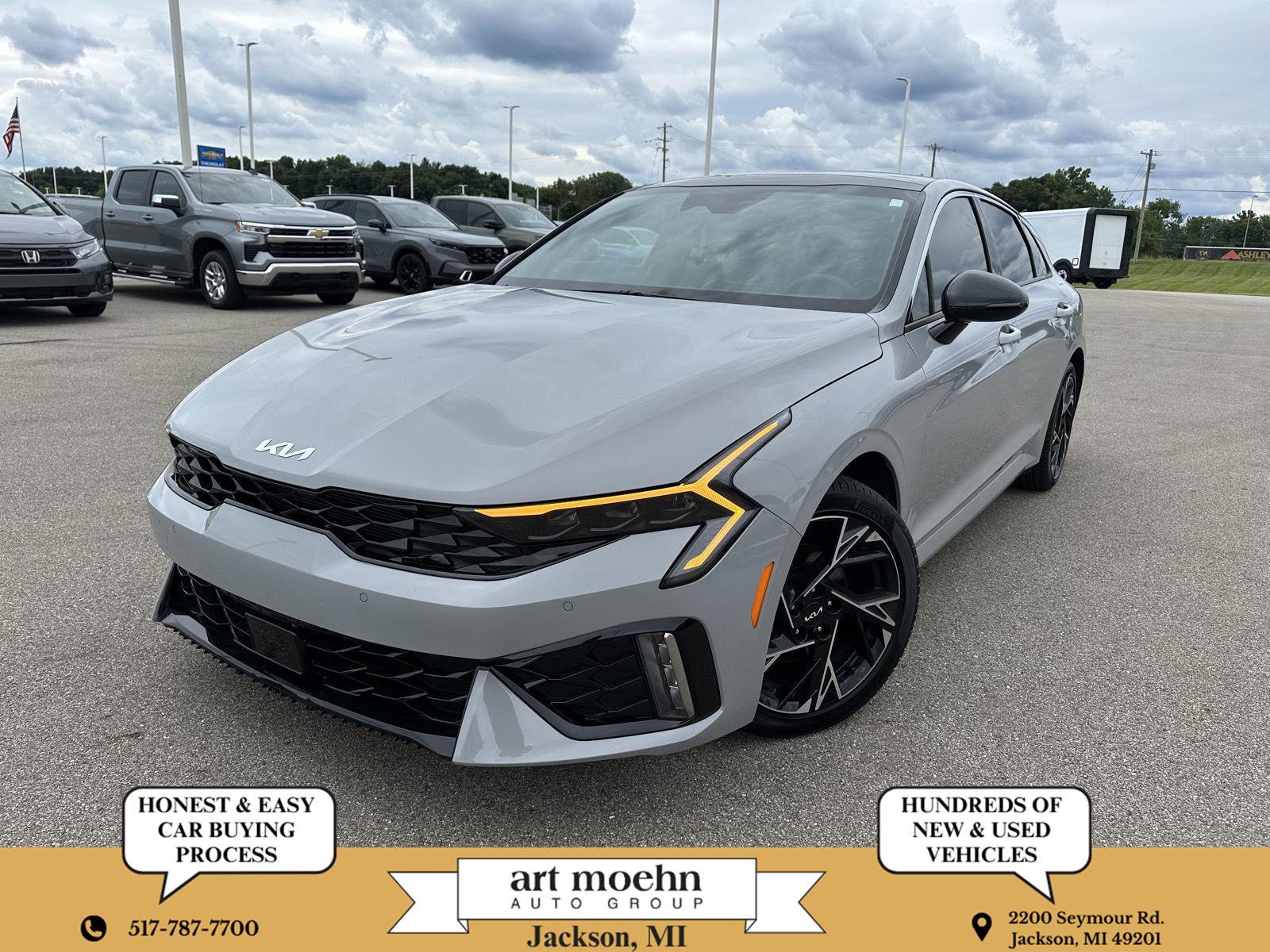 Wolf Gray 2025 Kia K5 Sedan Front-Wheel Drive Automatic
