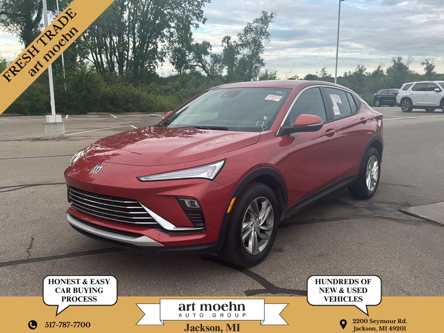 Sunrise Red Metallic 2024 Buick Envista SUV / Crossover Front-Wheel Drive 6-Speed Automatic