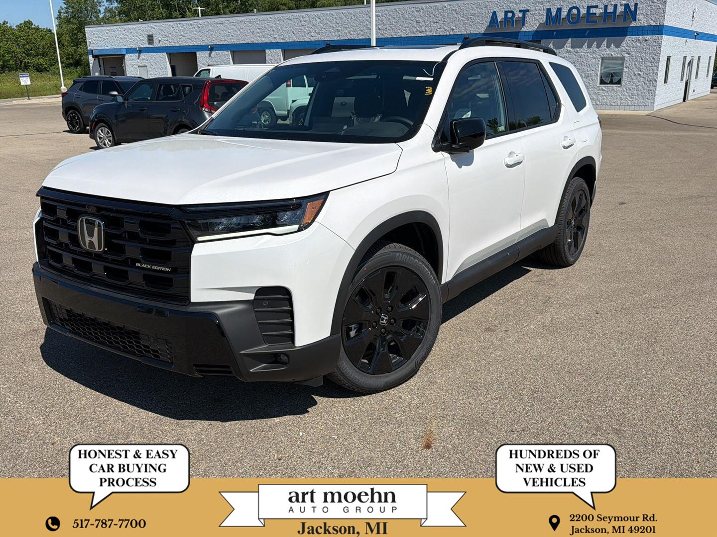 Platinum White Pearl 2026 Honda Pilot SUV / Crossover All-Wheel Drive Automatic