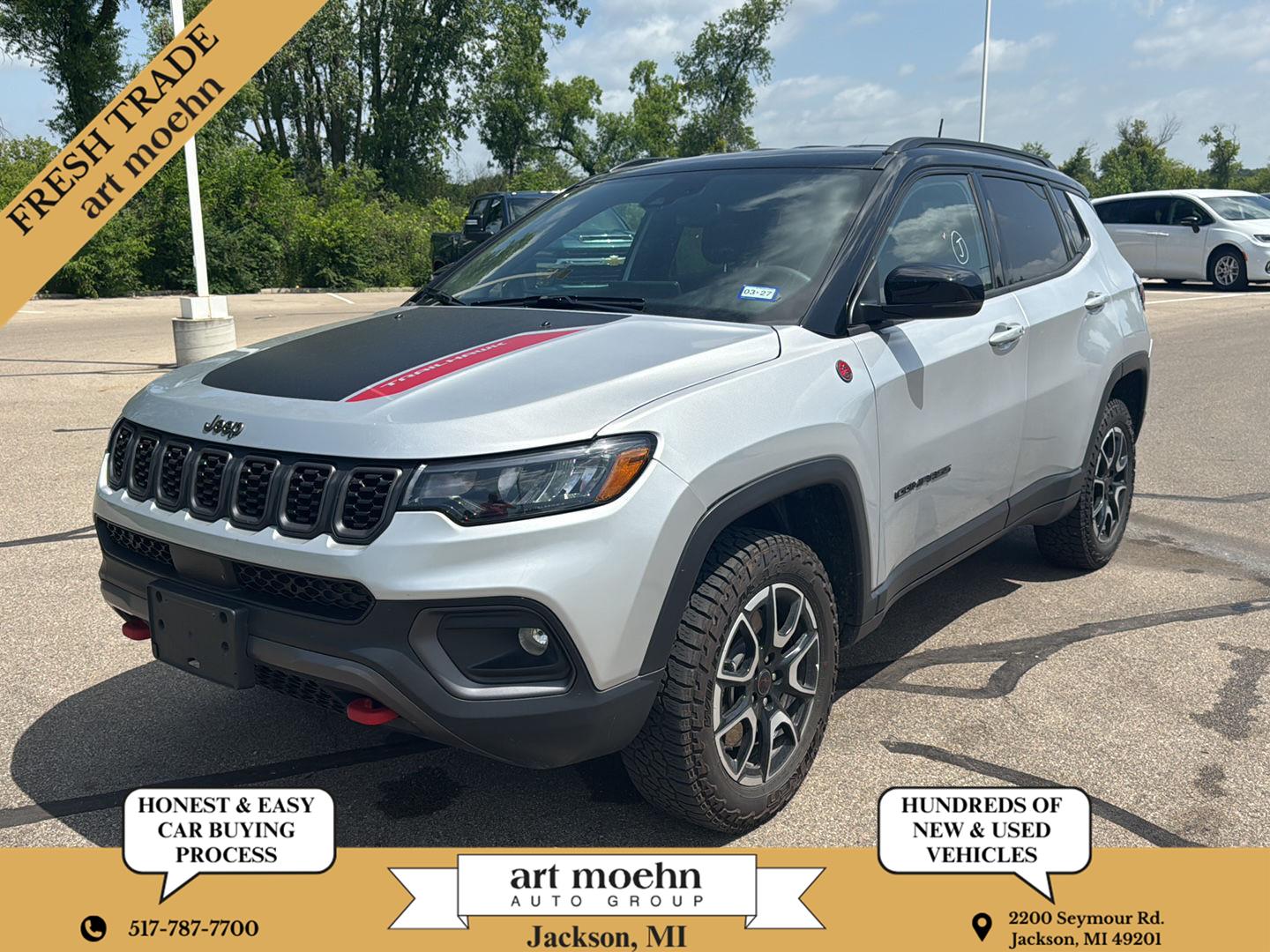 Silver Zynith Metallic Clearcoat 2025 Jeep Compass SUV / Crossover Four-Wheel Drive 8-Speed Automatic