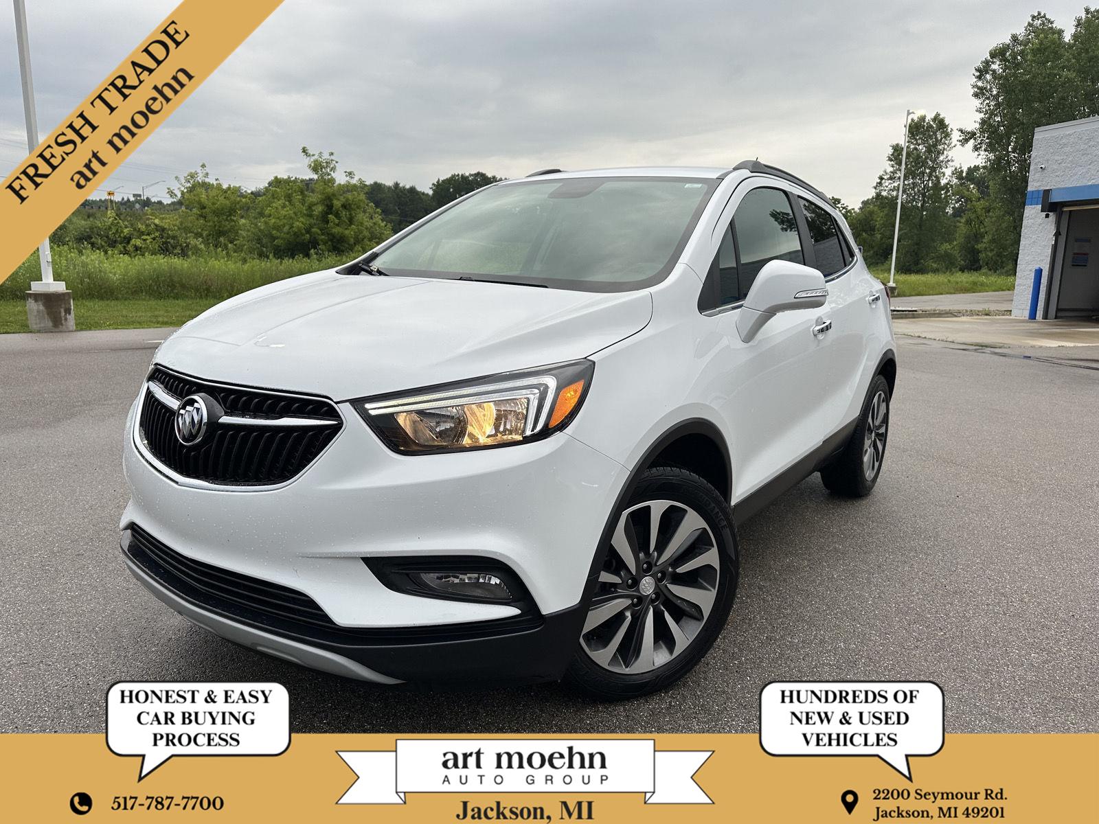 Summit White 2018 Buick Encore SUV / Crossover Front-Wheel Drive 6-Speed Automatic