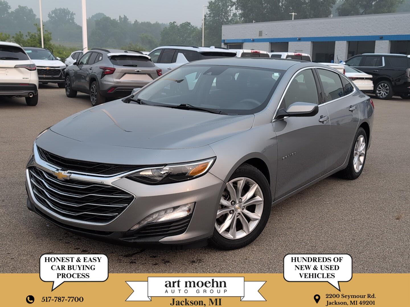 Sterling Gray Metallic 2023 Chevrolet Malibu Sedan Front-Wheel Drive Continuously Variable Transmission