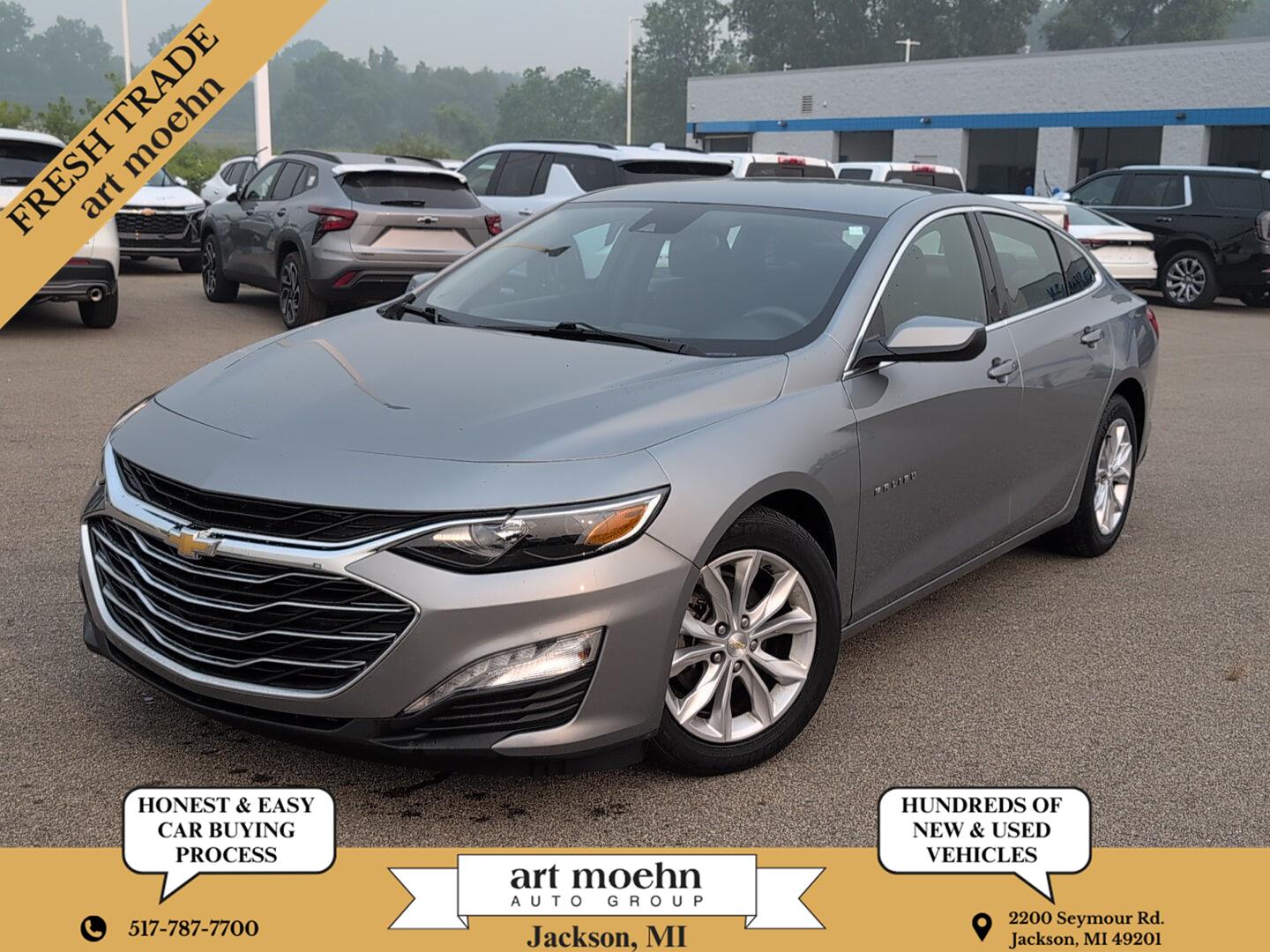 Sterling Gray Metallic 2023 Chevrolet Malibu Sedan Front-Wheel Drive Continuously Variable Transmission